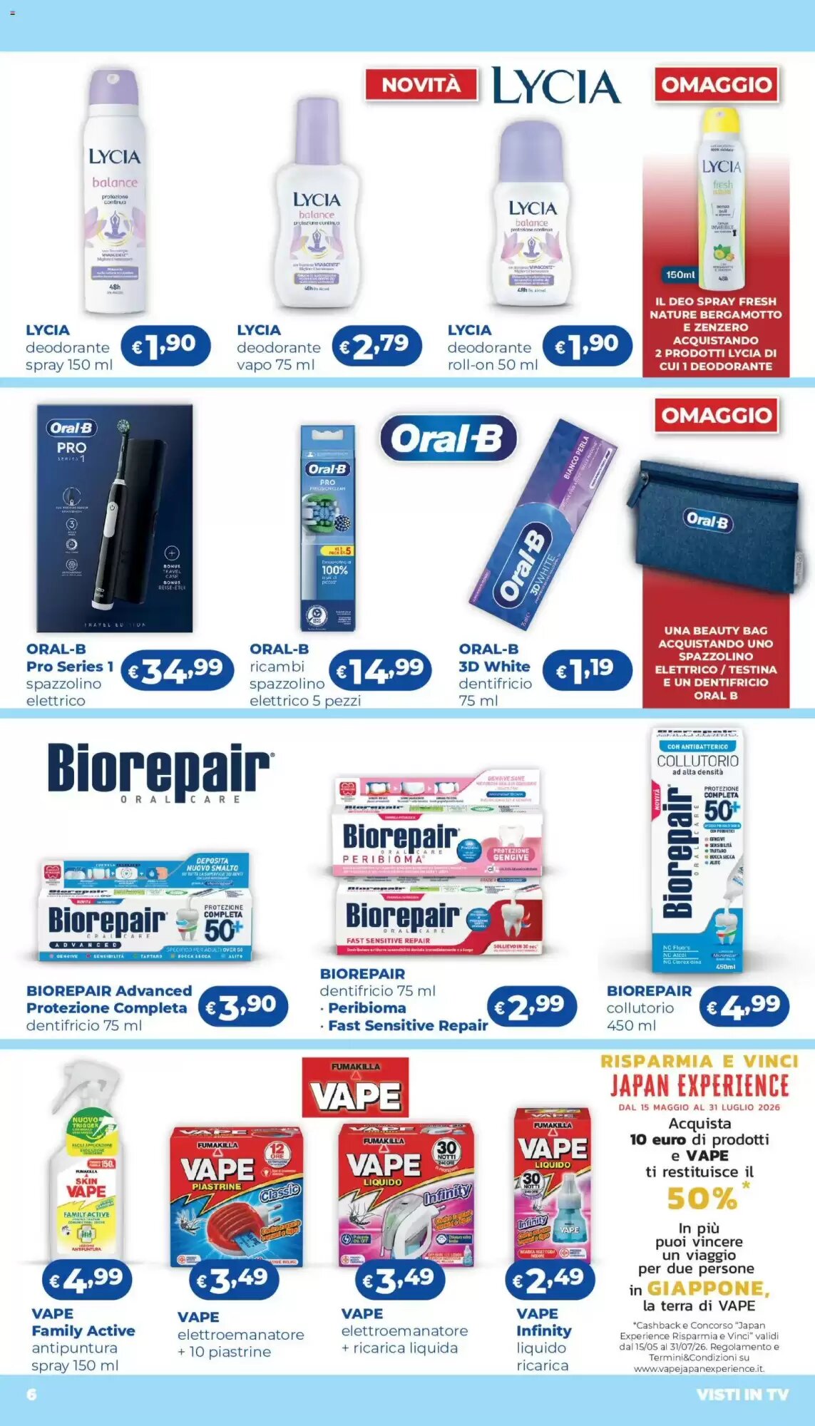 Volantino promozionale Acqua & Sapone  valide dal 02/07/2026 - Pagina 6.