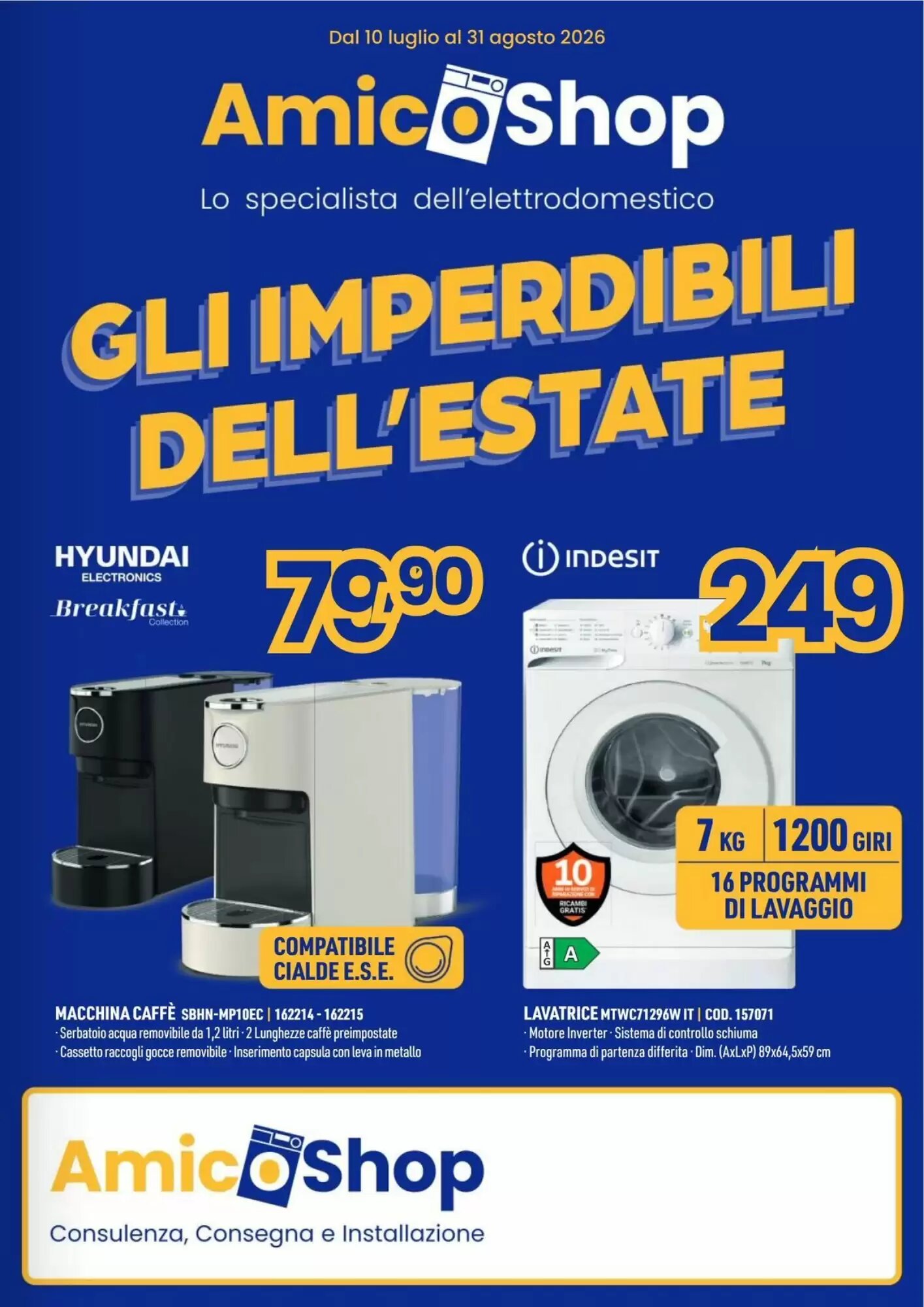 Volantino promozionale AmiCo Shop valide dal 10/07/2026 - Pagina 1.