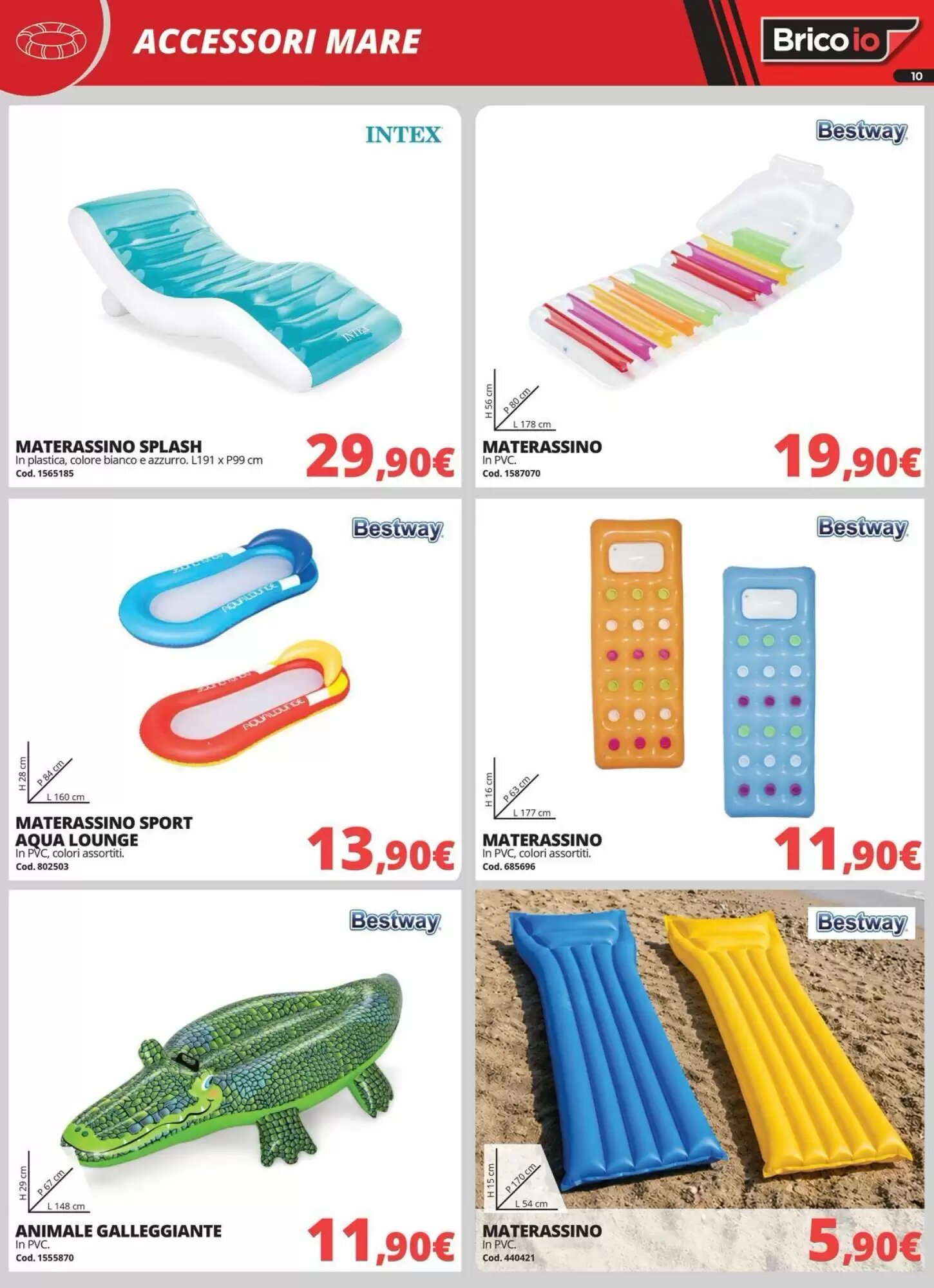 Volantino promozionale Brico Io  valide dal 16/07/2026 - Pagina 10.
