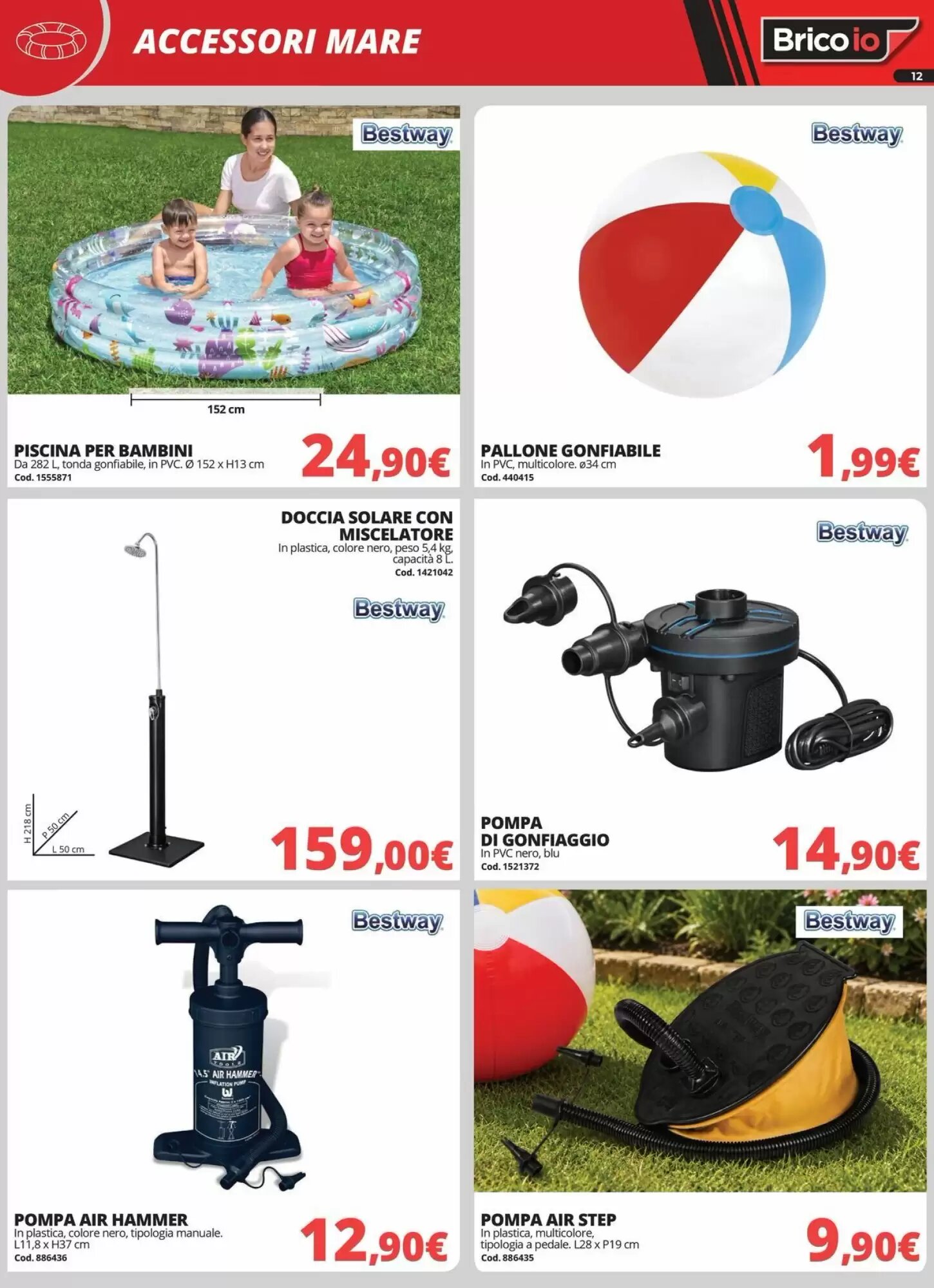 Volantino promozionale Brico Io  valide dal 16/07/2026 - Pagina 12.