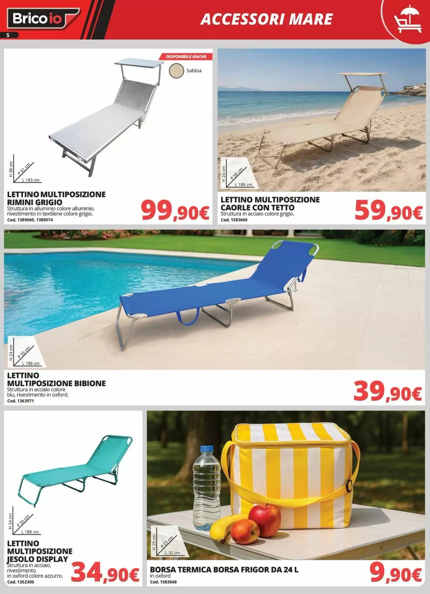 Volantino promozionale Brico Io  valide dal 16/07/2026 - Pagina 5.