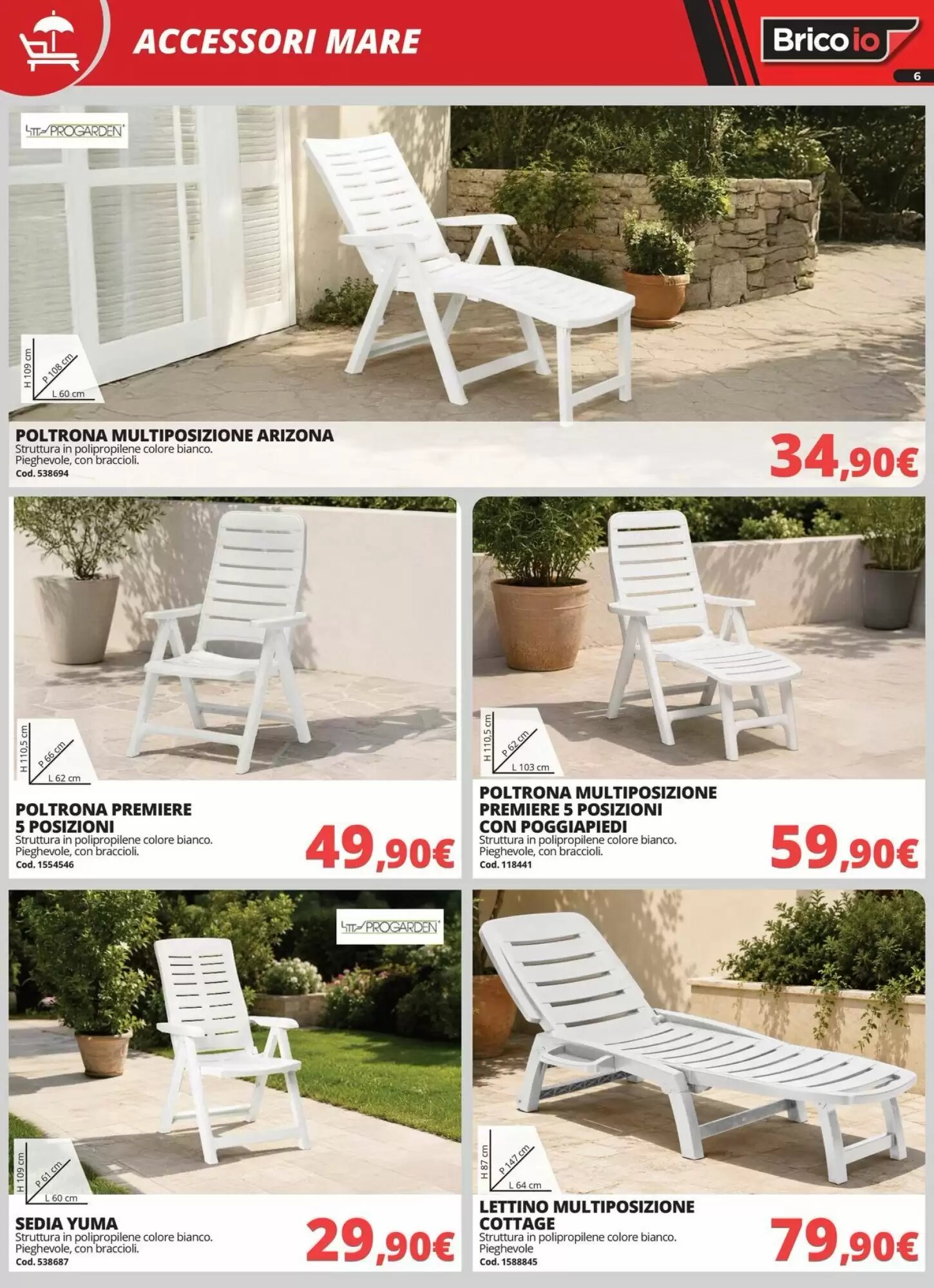 Volantino promozionale Brico Io  valide dal 16/07/2026 - Pagina 6.