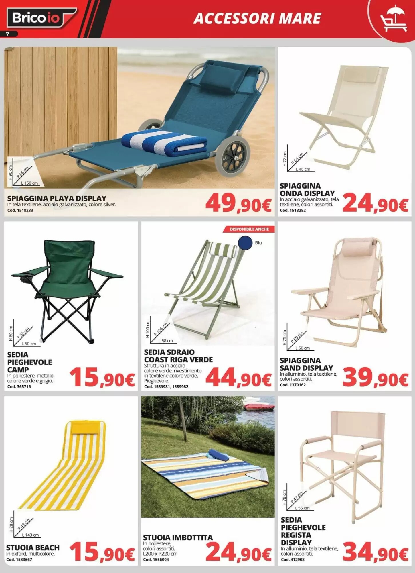 Volantino promozionale Brico Io  valide dal 16/07/2026 - Pagina 7.