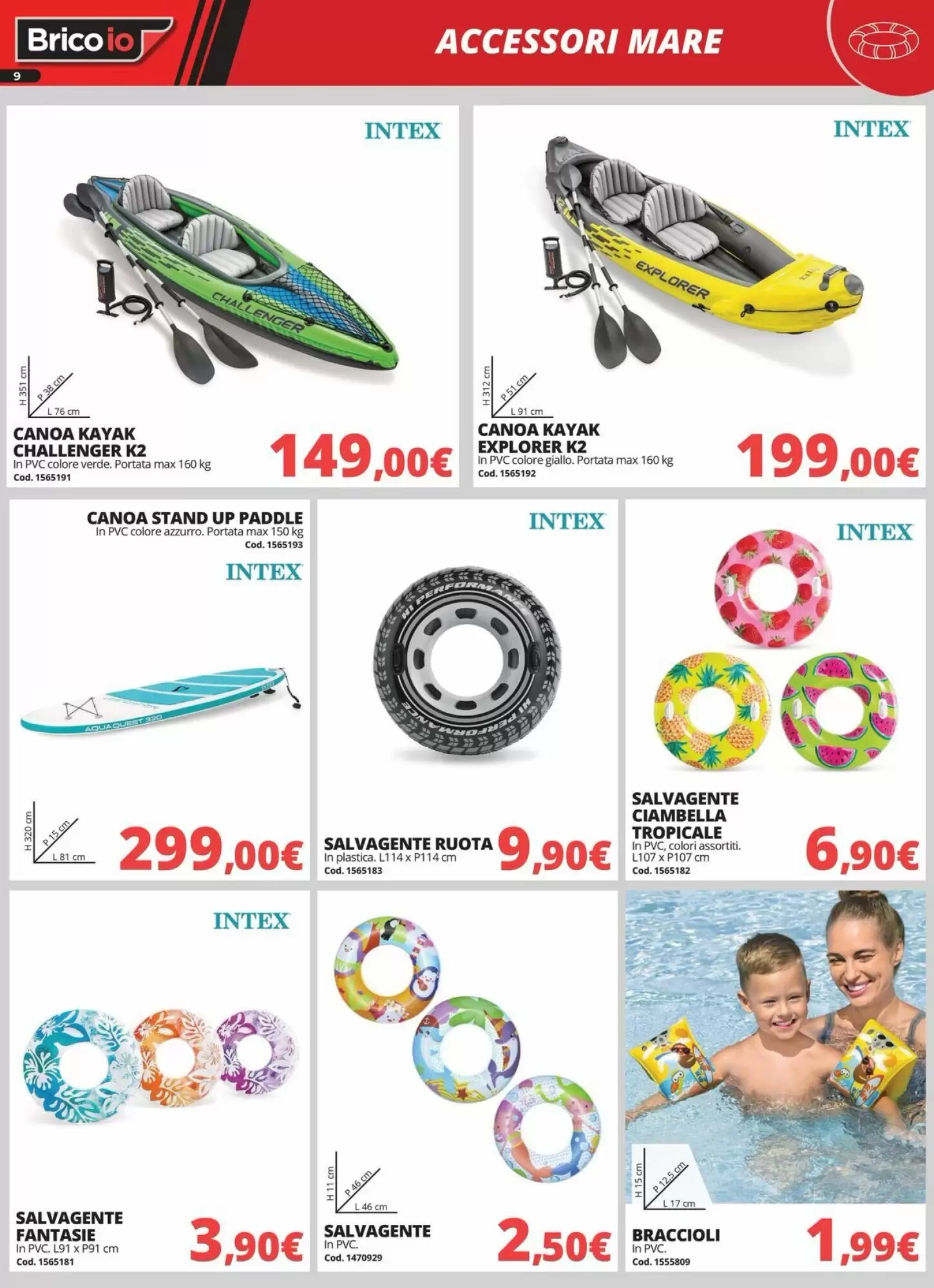Volantino promozionale Brico Io  valide dal 16/07/2026 - Pagina 9.