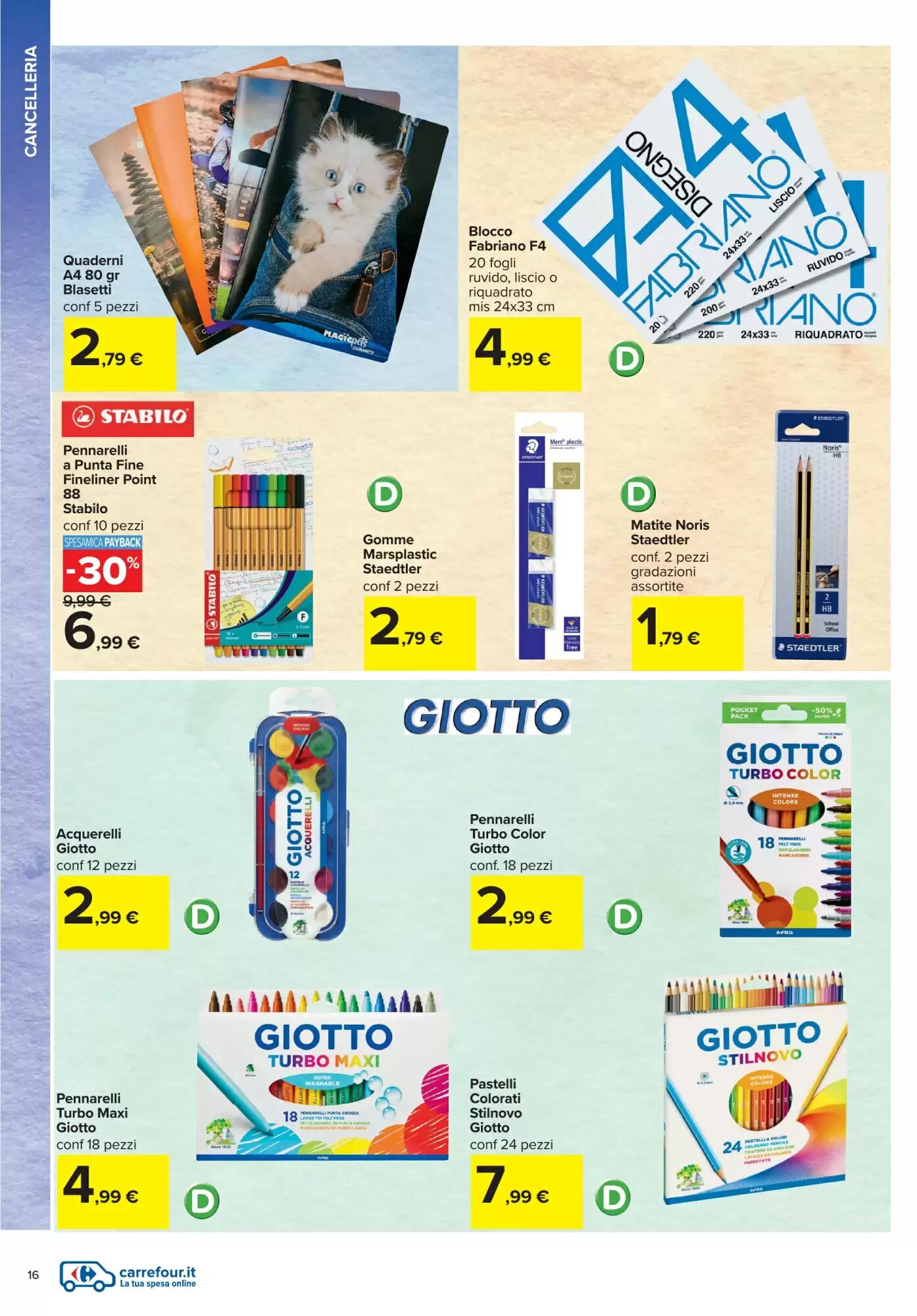 Volantino promozionale Carrefour  valide dal 22/07/2026 - Pagina 16.