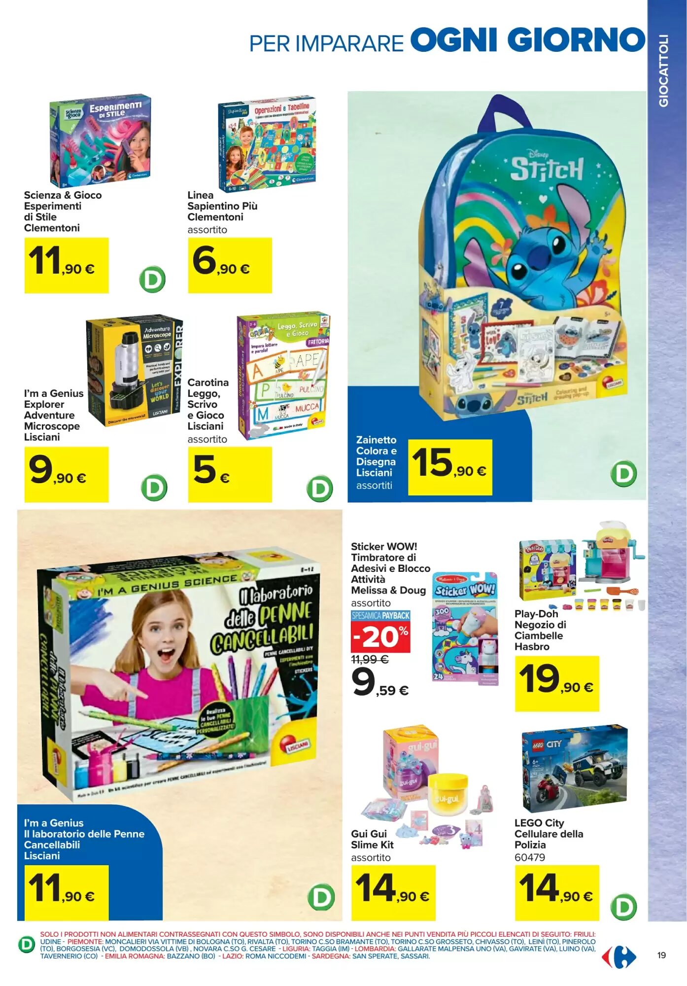 Volantino promozionale Carrefour  valide dal 22/07/2026 - Pagina 19.