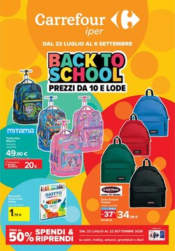 Volantino promozionale Carrefour valide dal 22/07/2026