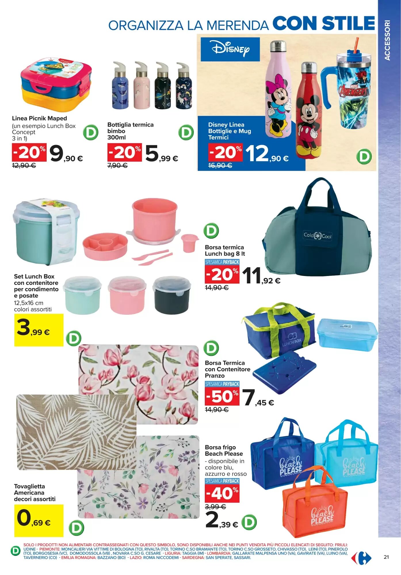 Volantino promozionale Carrefour  valide dal 22/07/2026 - Pagina 21.