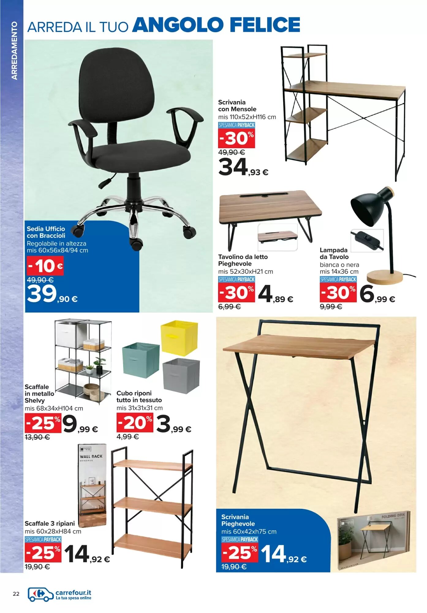 Volantino promozionale Carrefour  valide dal 22/07/2026 - Pagina 22.
