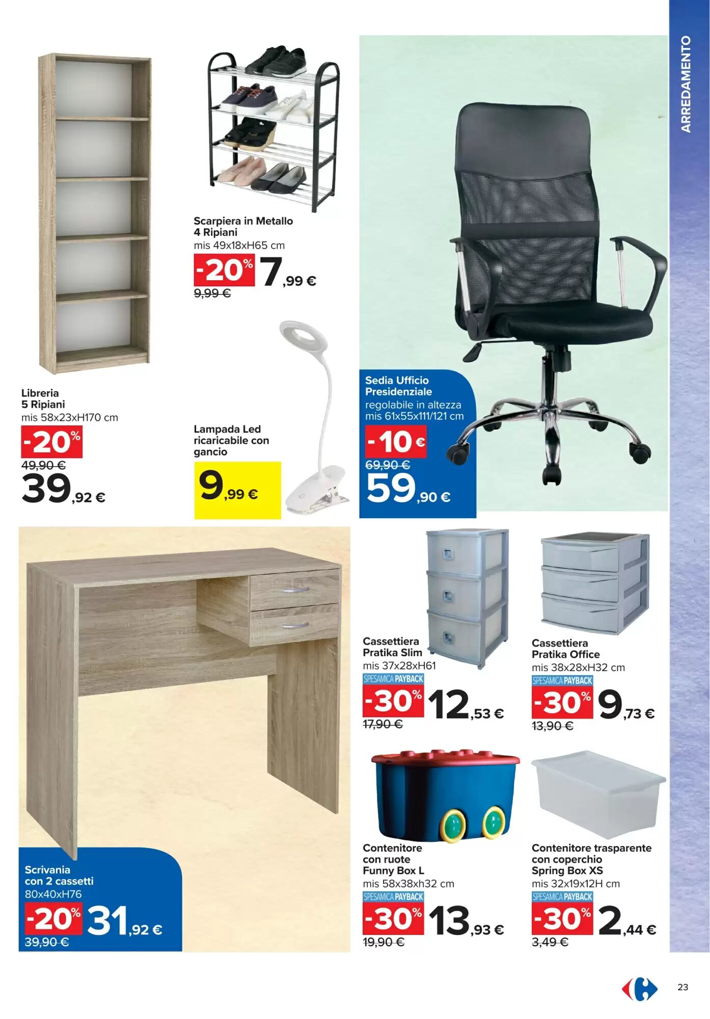 Volantino promozionale Carrefour  valide dal 22/07/2026 - Pagina 23.