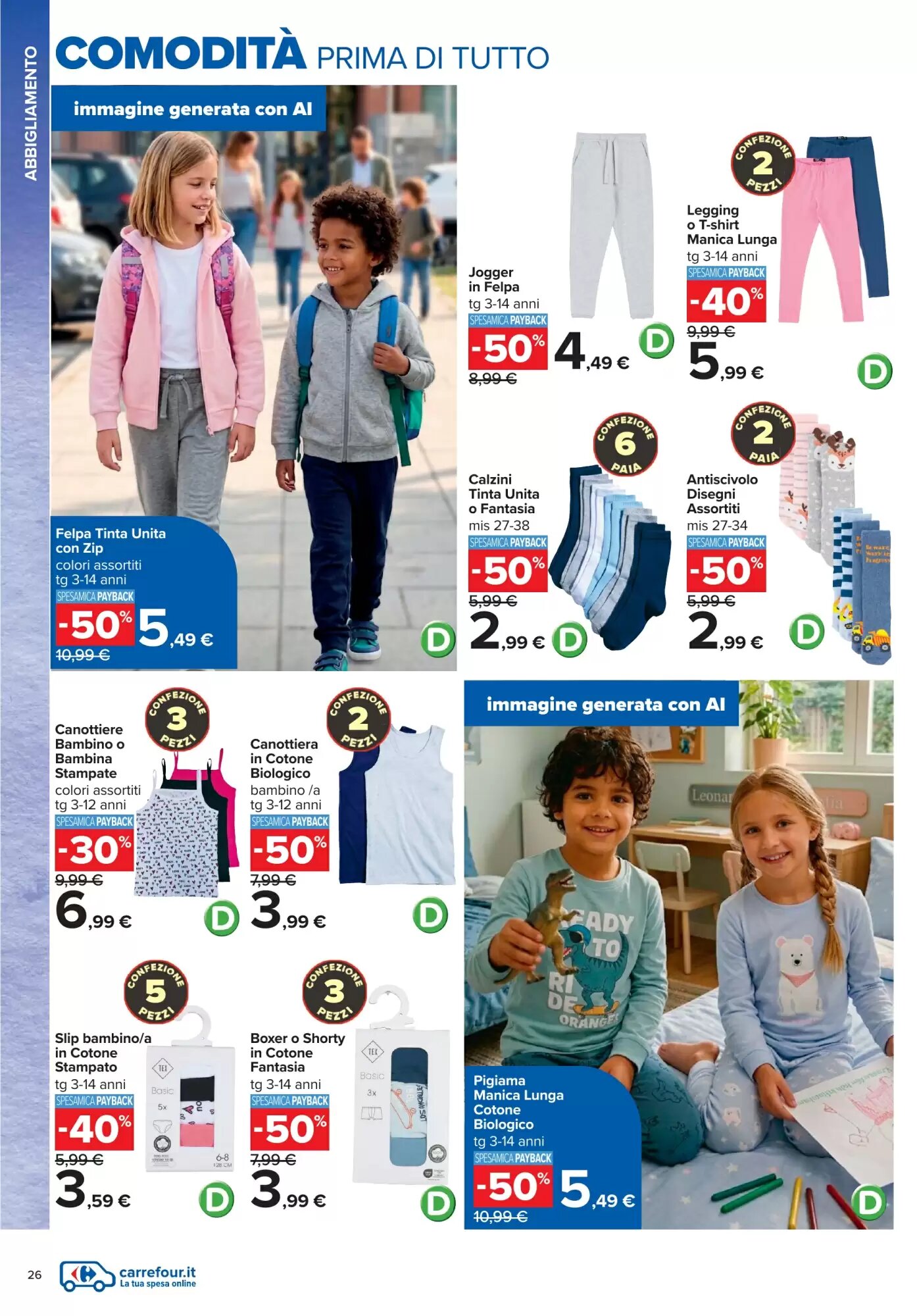 Volantino promozionale Carrefour  valide dal 22/07/2026 - Pagina 26.