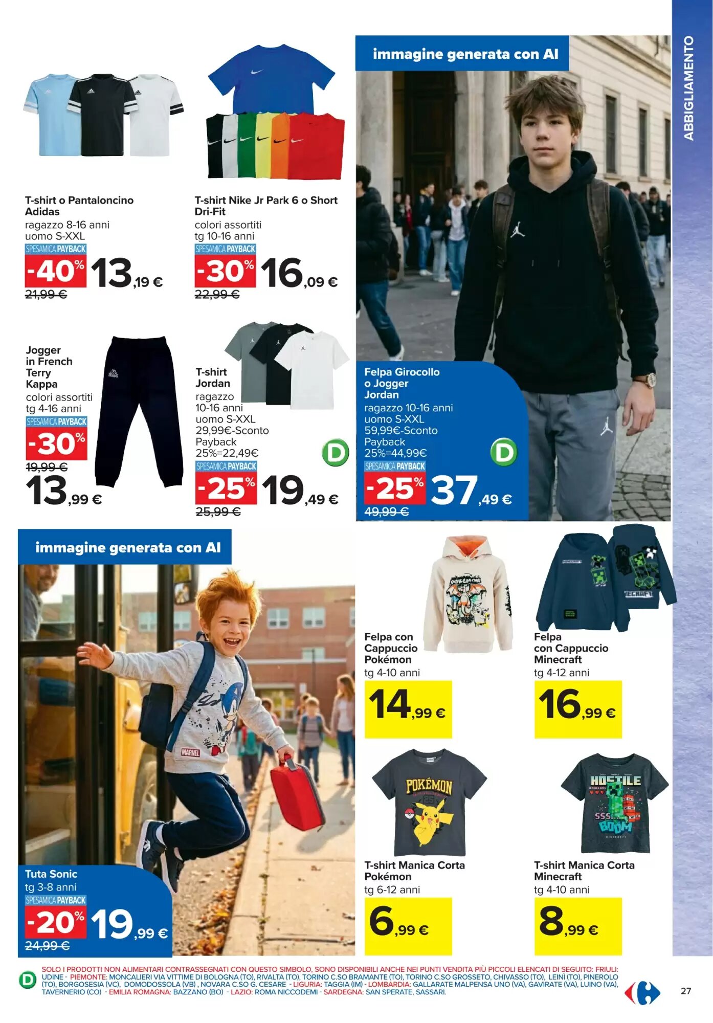 Volantino promozionale Carrefour  valide dal 22/07/2026 - Pagina 27.