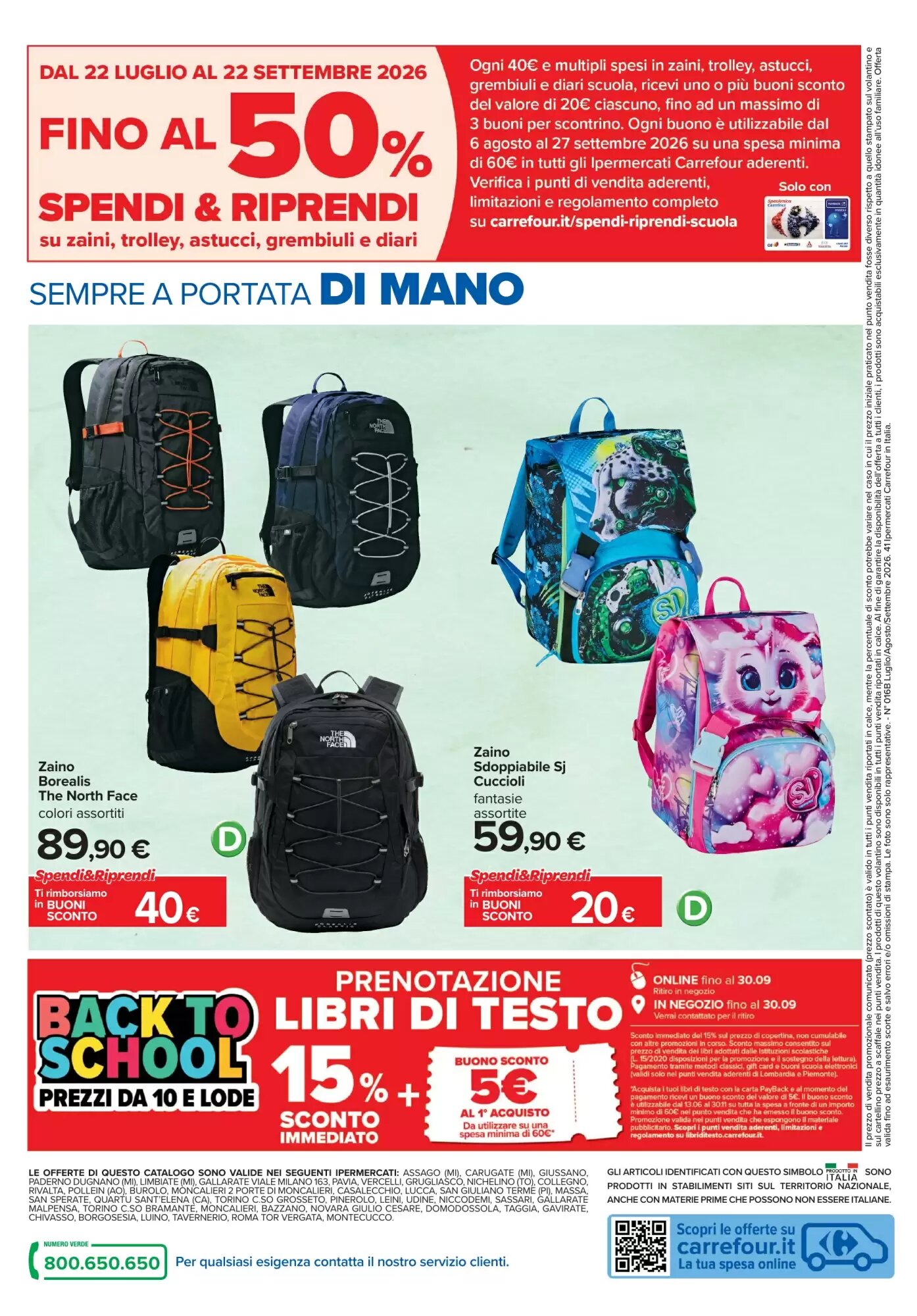 Volantino promozionale Carrefour  valide dal 22/07/2026 - Pagina 32.