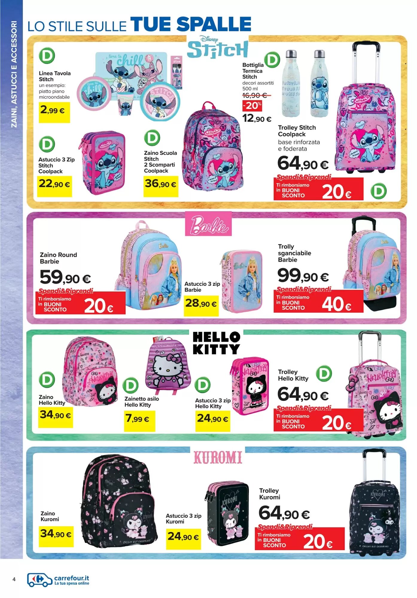 Volantino promozionale Carrefour  valide dal 22/07/2026 - Pagina 4.