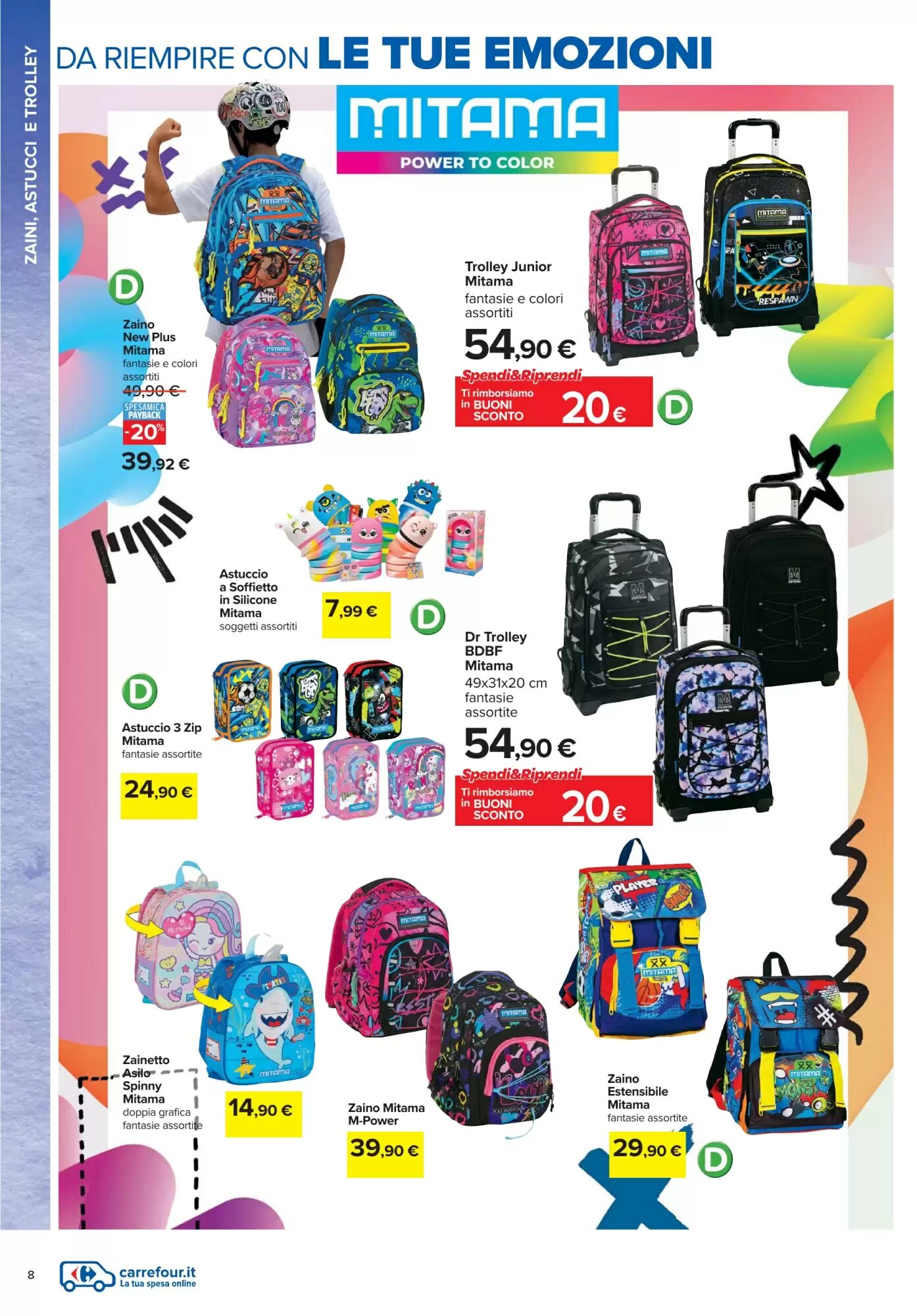 Volantino promozionale Carrefour  valide dal 22/07/2026 - Pagina 8.