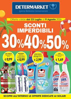 Volantino promozionale Determarket valide dal 23/07/2026