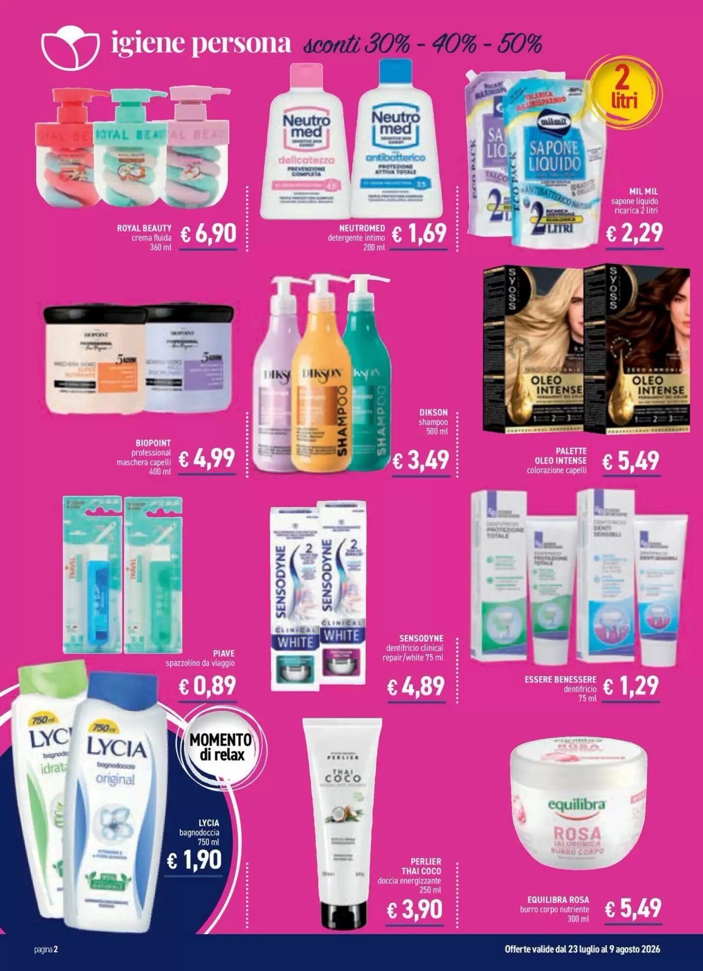 Volantino promozionale Determarket  valide dal 23/07/2026 - Pagina 2.