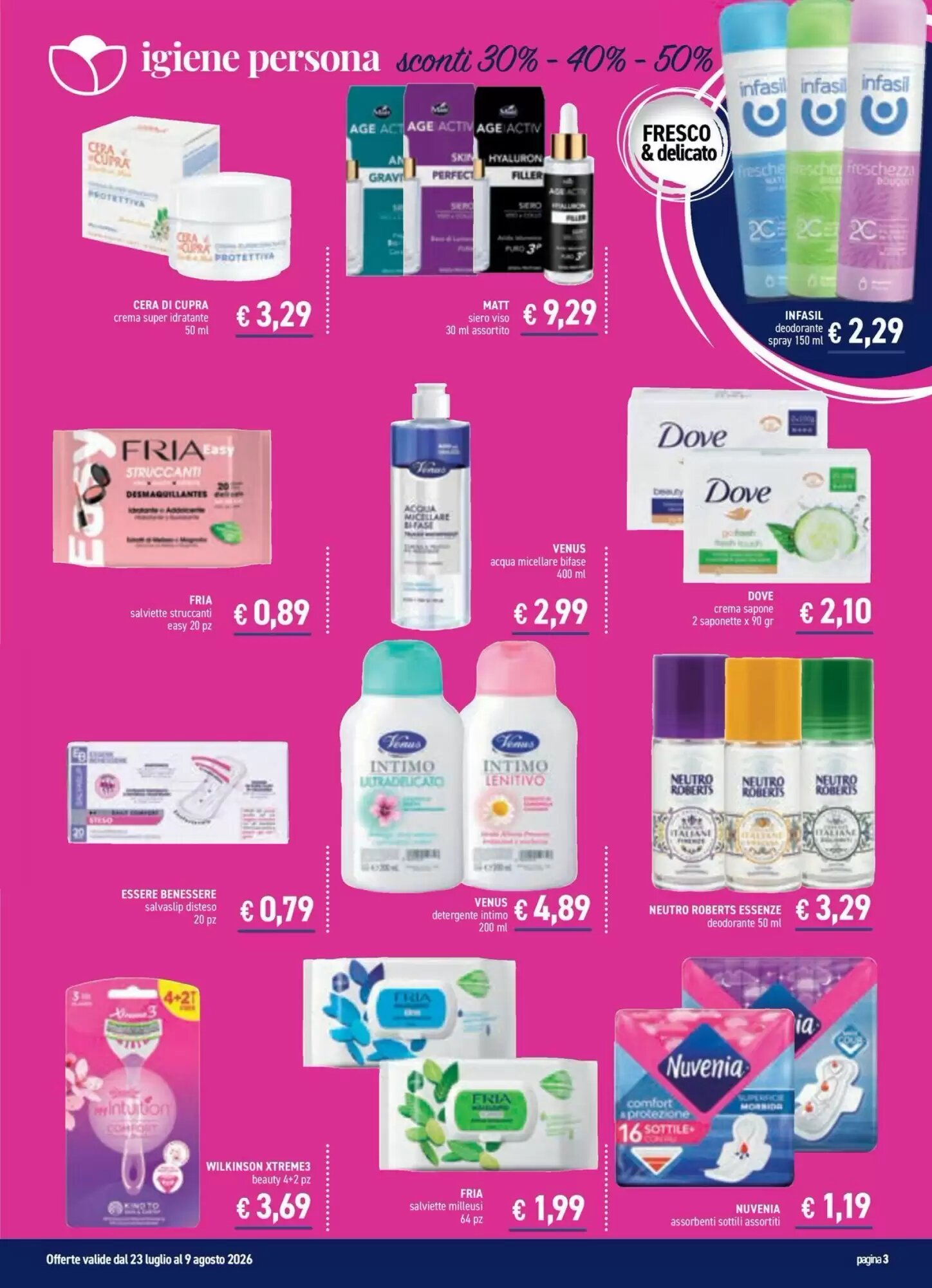 Volantino promozionale Determarket  valide dal 23/07/2026 - Pagina 3.