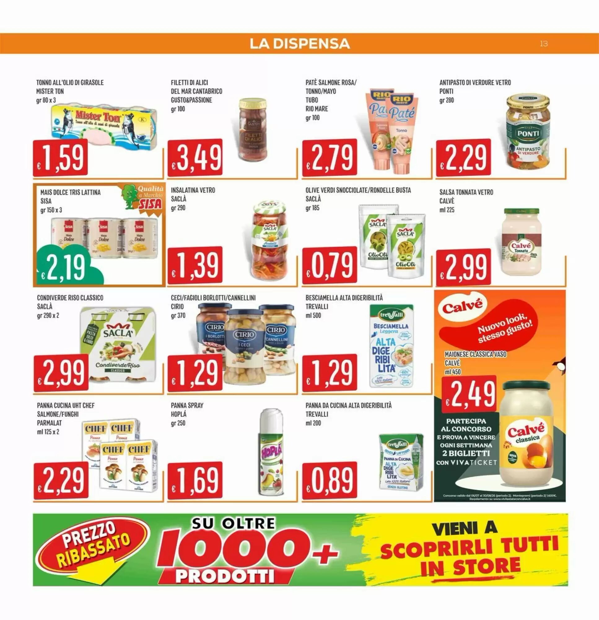 Volantino promozionale IperSisa  valide dal 23/07/2026 - Pagina 13.