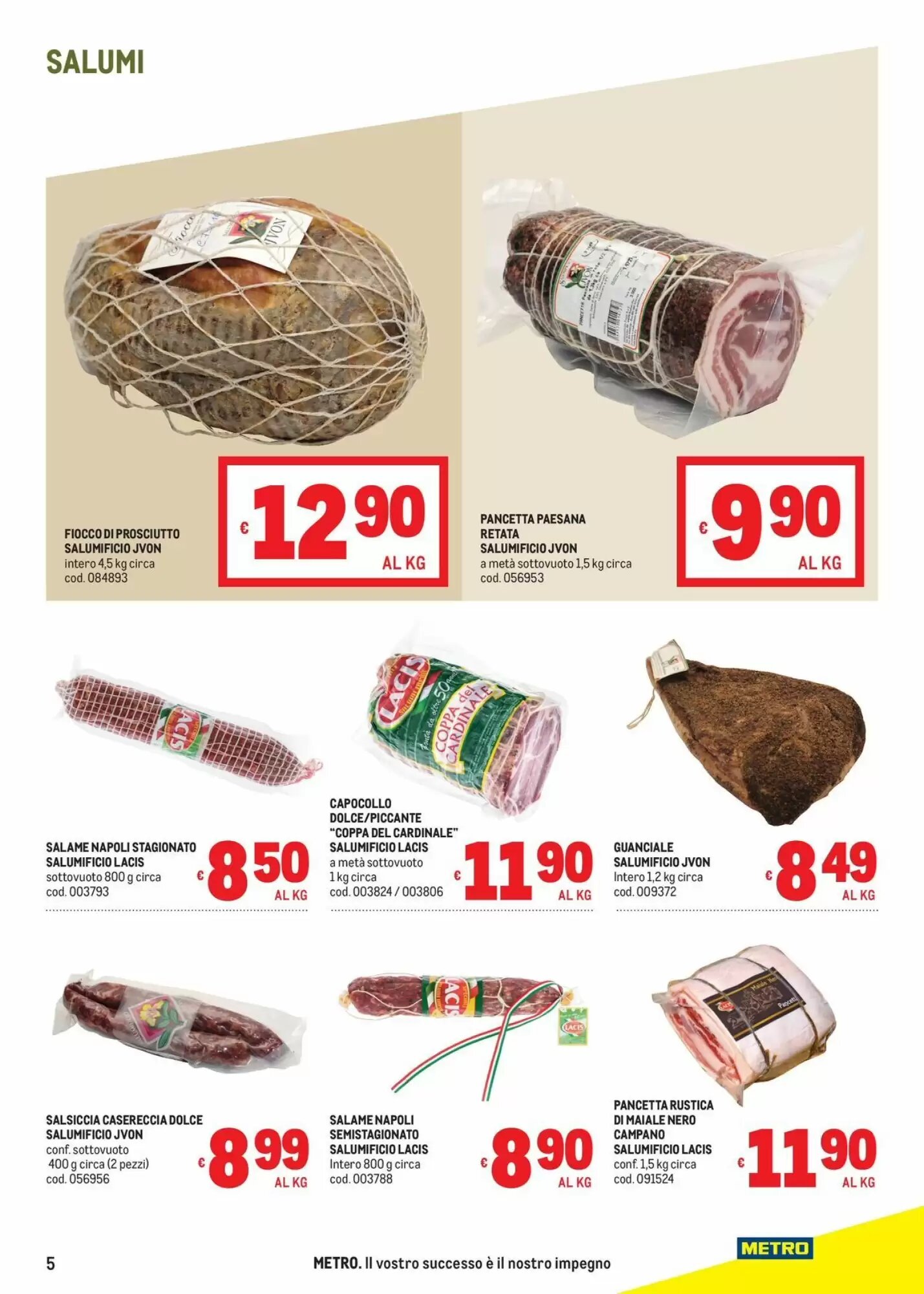 Volantino promozionale Metro  valide dal 23/07/2026 - Pagina 5.