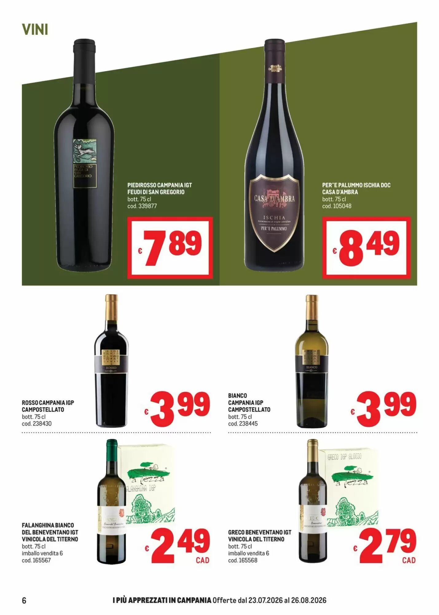 Volantino promozionale Metro  valide dal 23/07/2026 - Pagina 6.