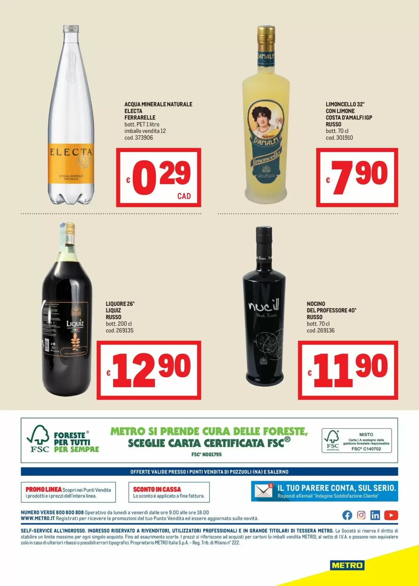 Volantino promozionale Metro  valide dal 23/07/2026 - Pagina 8.