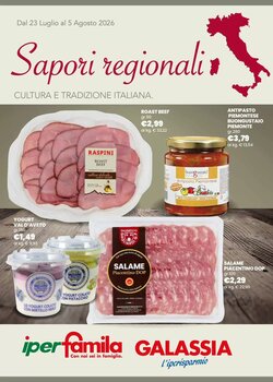 Volantino promozionale IperFamila valide dal 23/07/2026