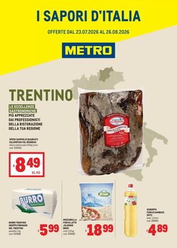 Volantino promozionale Metro  valide dal 23/07/2026