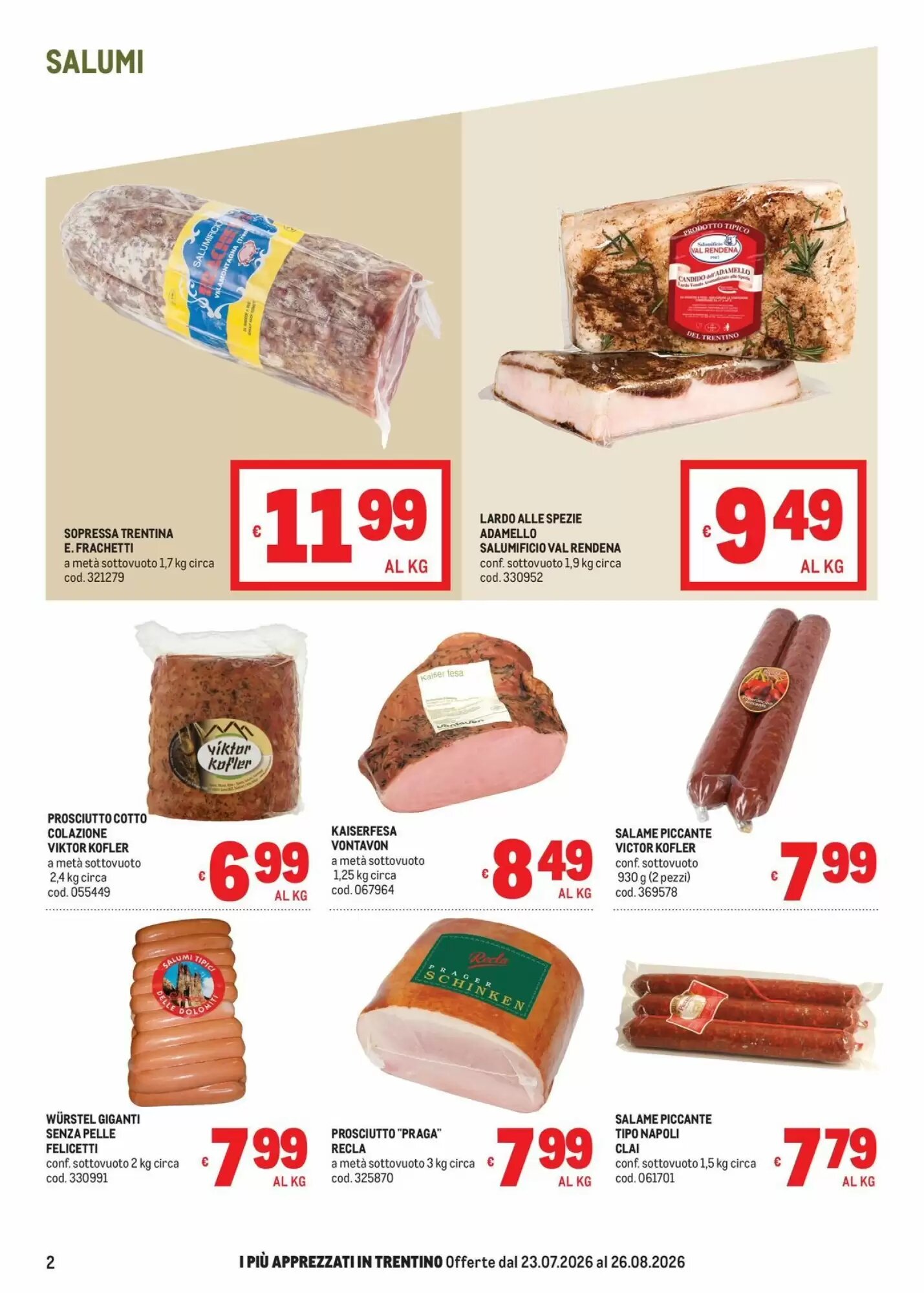 Volantino promozionale Metro  valide dal 23/07/2026 - Pagina 2.