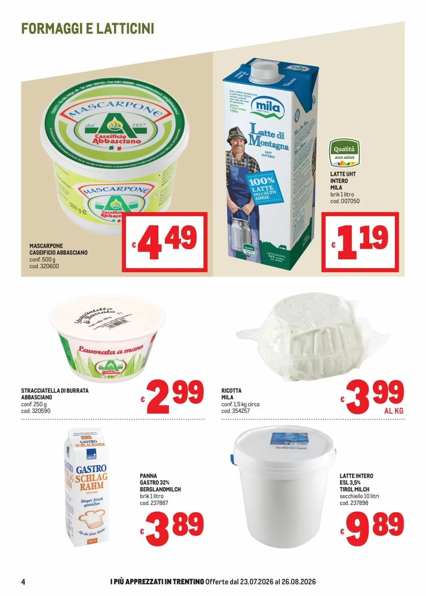 Volantino promozionale Metro  valide dal 23/07/2026 - Pagina 4.