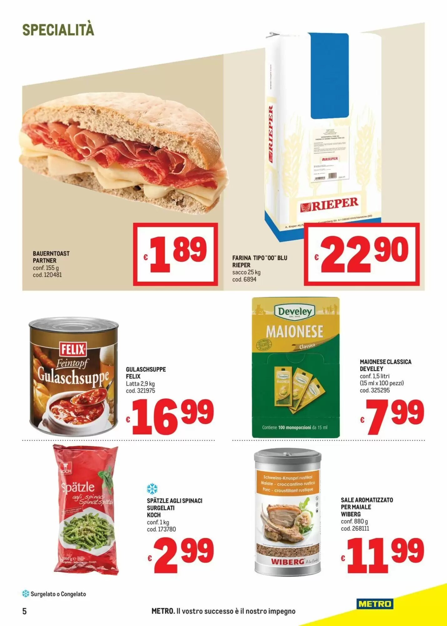 Volantino promozionale Metro  valide dal 23/07/2026 - Pagina 5.