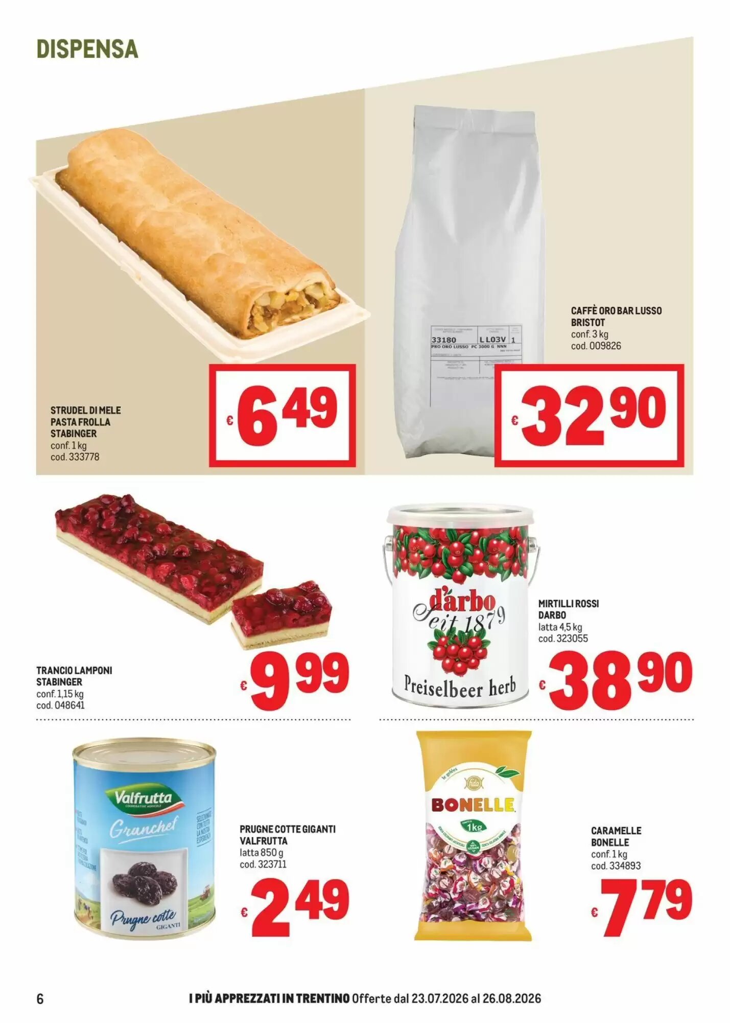 Volantino promozionale Metro  valide dal 23/07/2026 - Pagina 6.