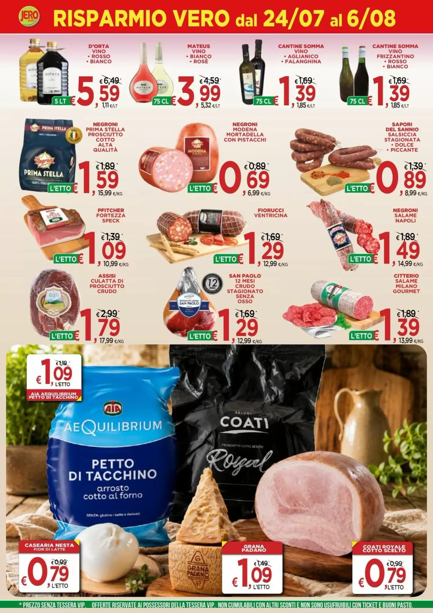 Volantino promozionale Jero Market  valide dal 24/07/2026 - Pagina 6.