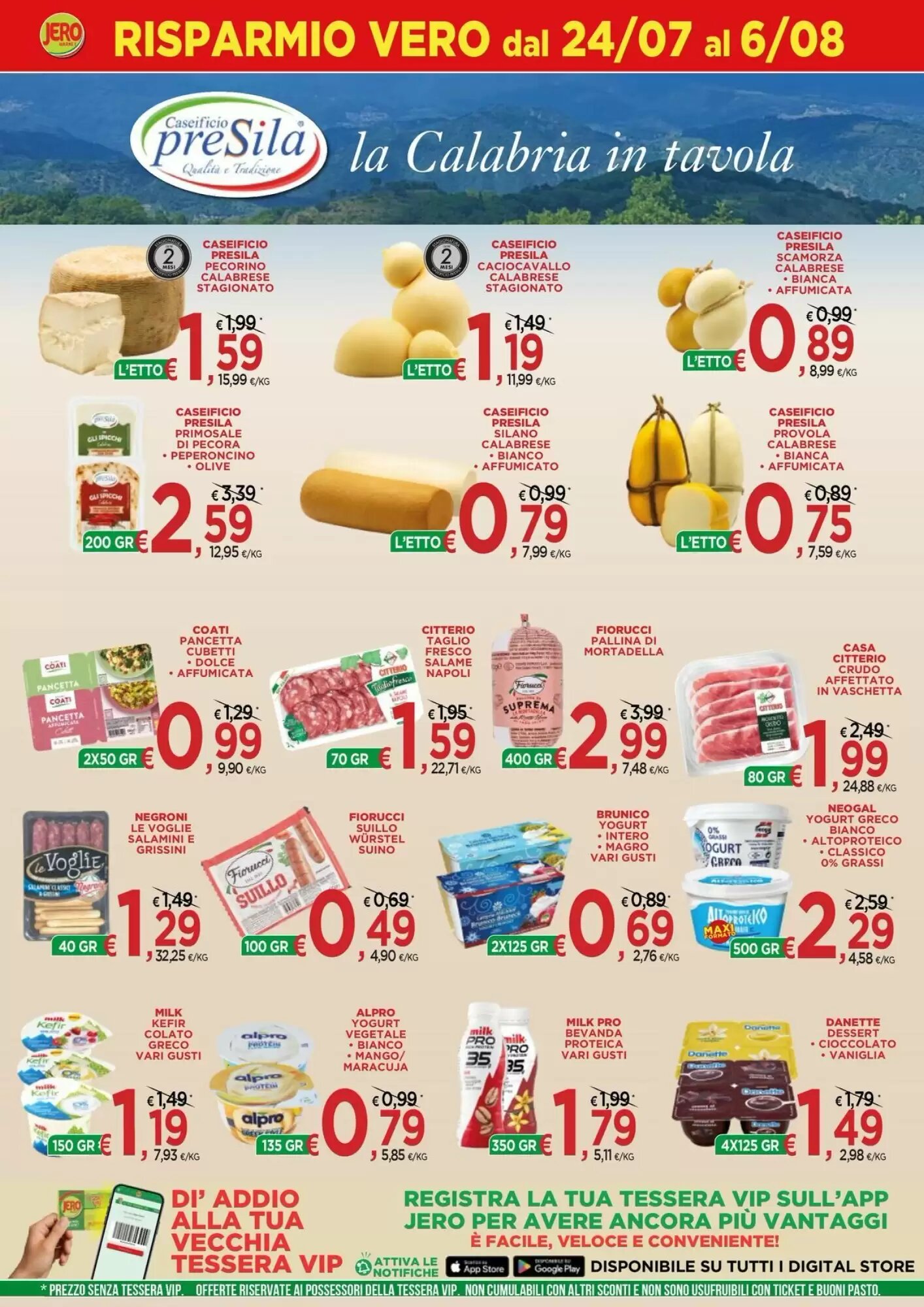 Volantino promozionale Jero Market  valide dal 24/07/2026 - Pagina 7.