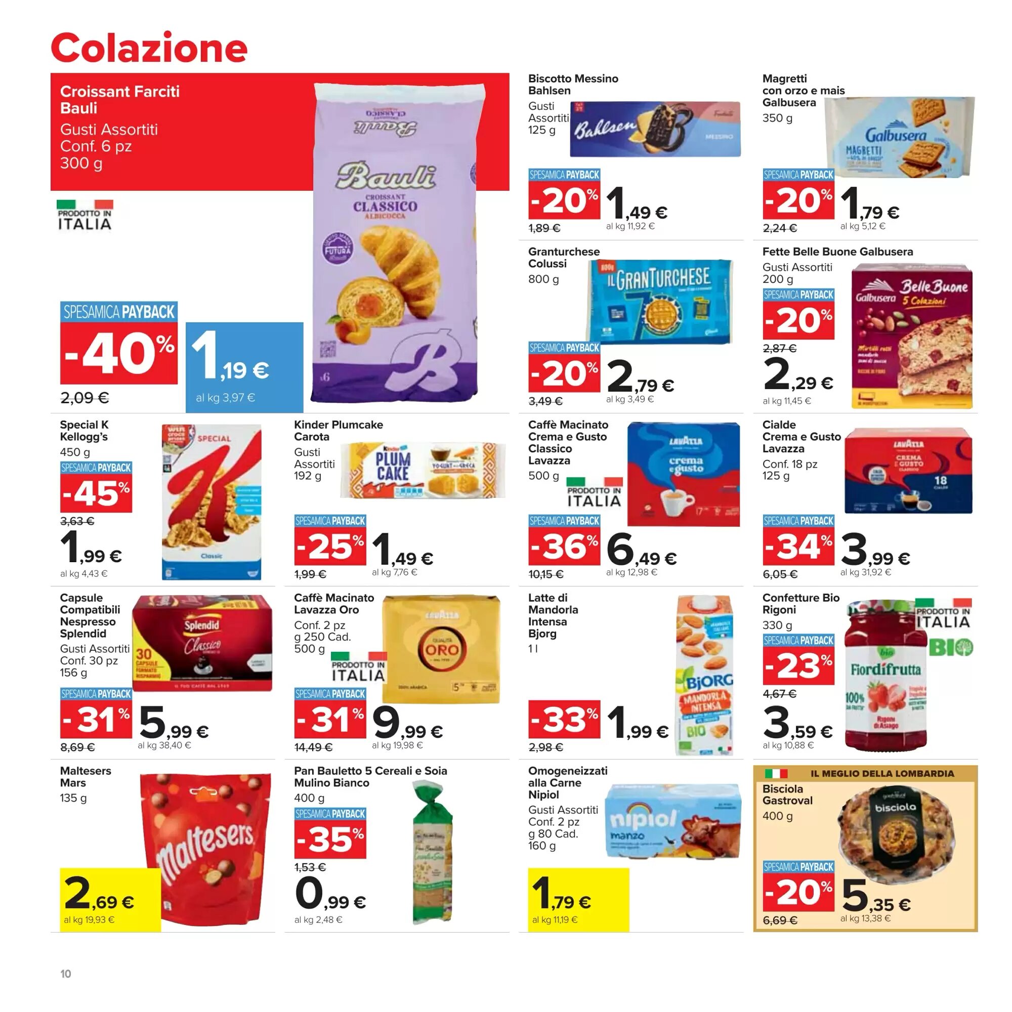 Volantino promozionale Carrefour Market  valide dal 24/07/2026 - Pagina 10.