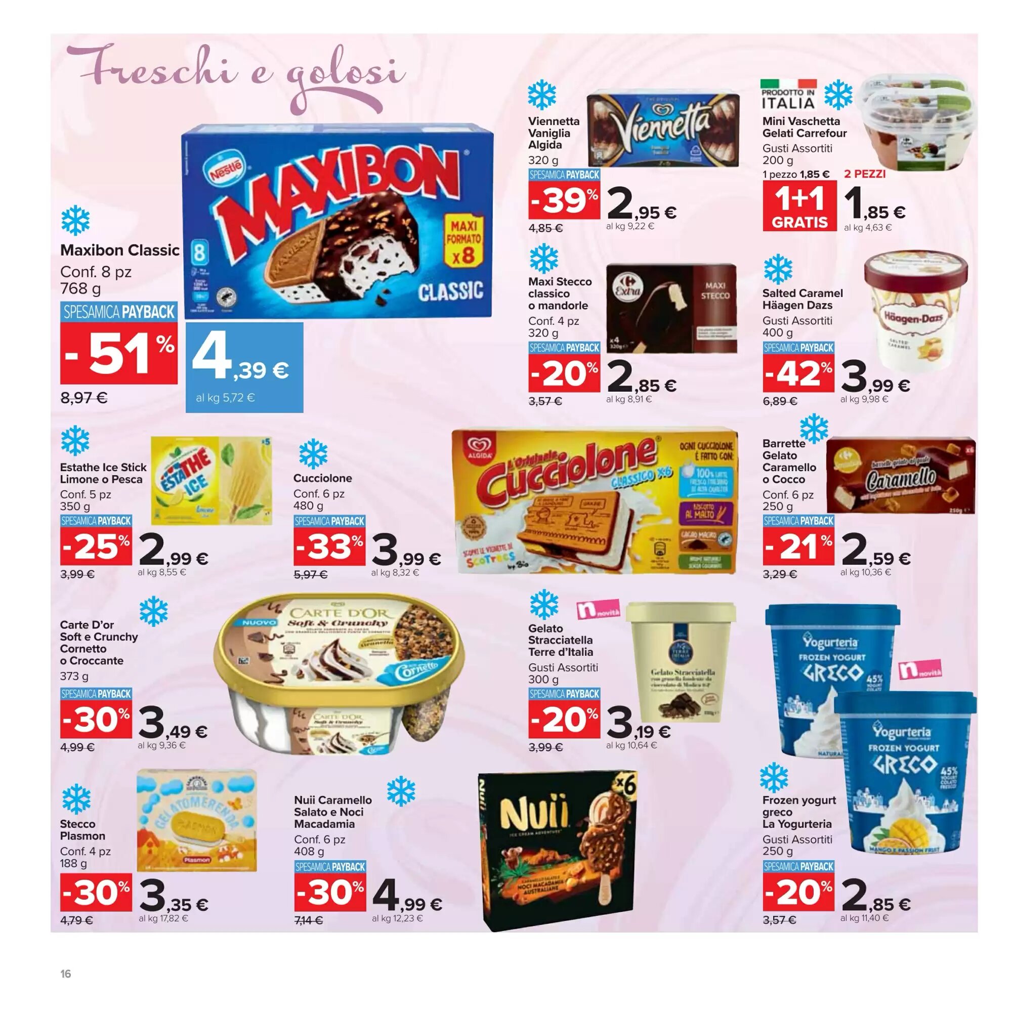 Volantino promozionale Carrefour Market  valide dal 24/07/2026 - Pagina 16.