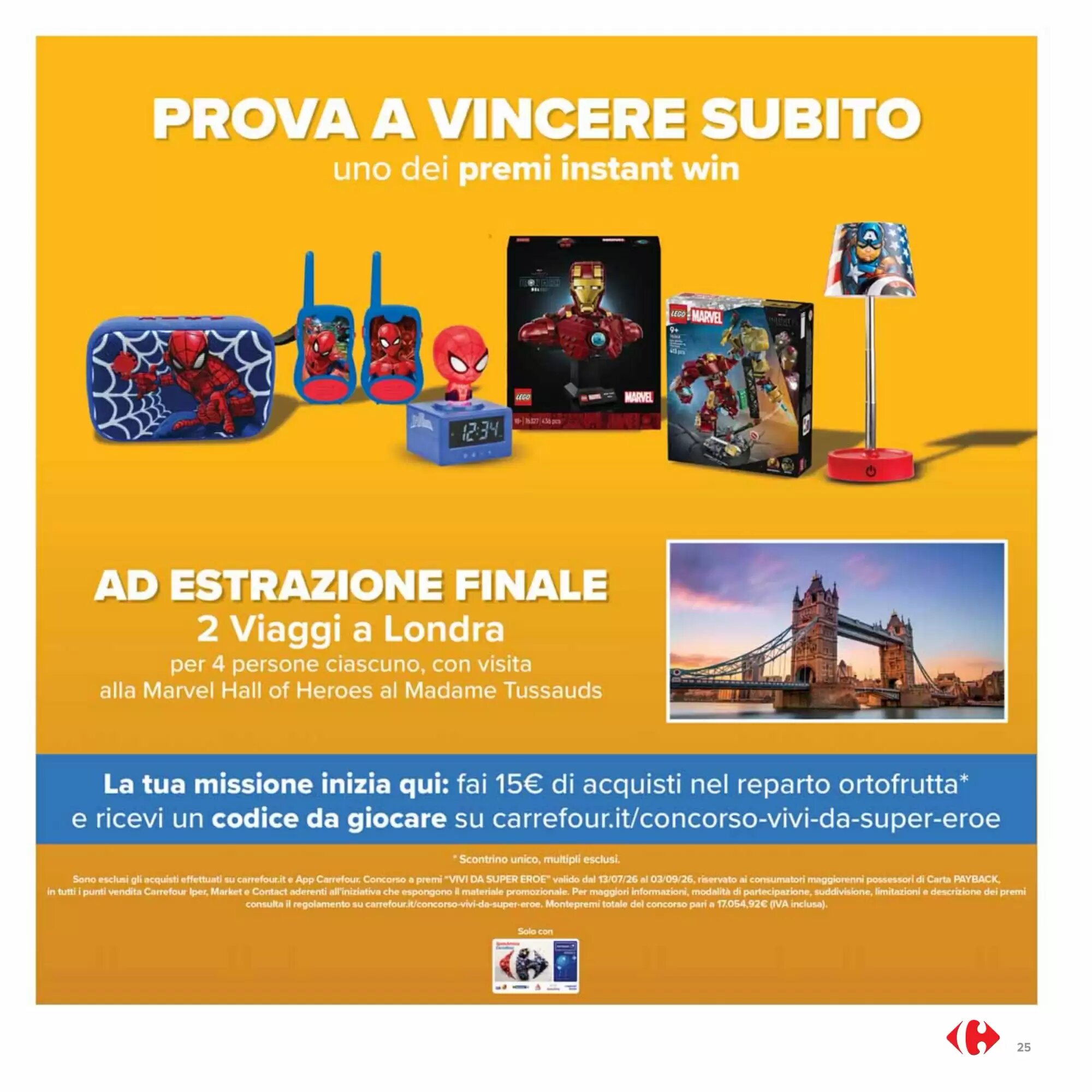 Volantino promozionale Carrefour Market  valide dal 24/07/2026 - Pagina 25.