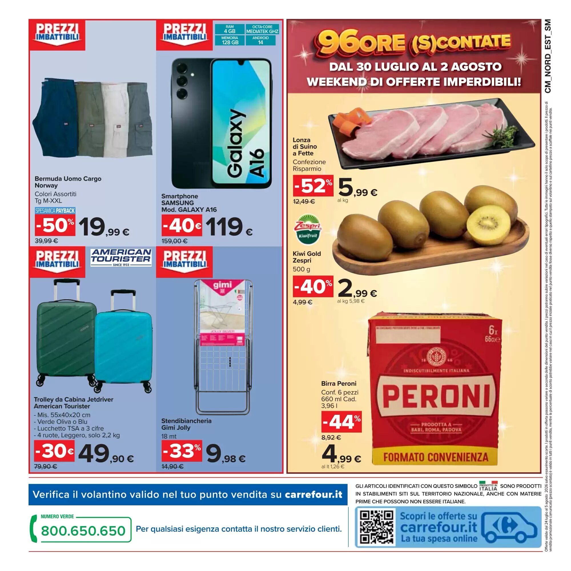 Volantino promozionale Carrefour Market  valide dal 24/07/2026 - Pagina 26.