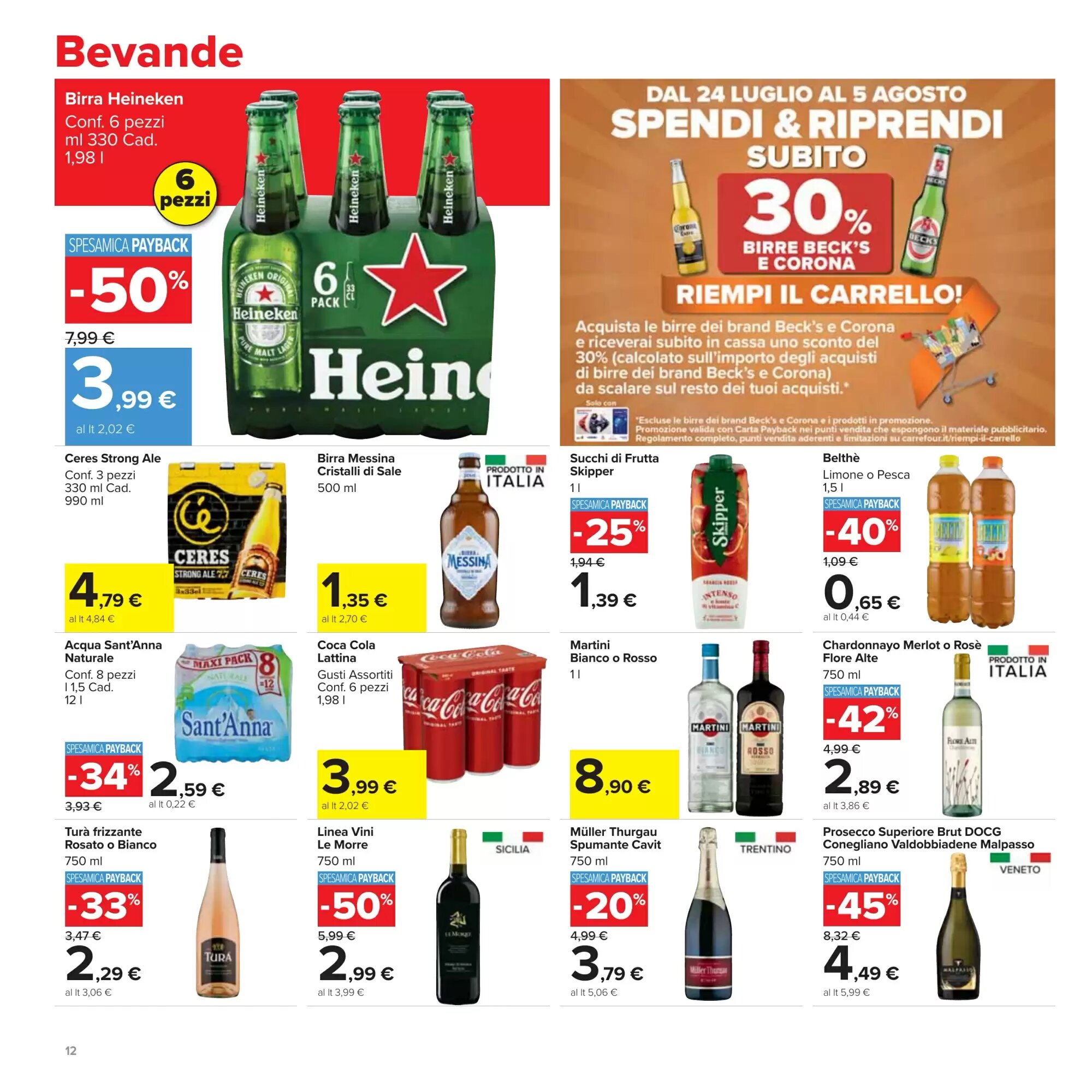 Volantino promozionale Carrefour Market  valide dal 24/07/2026 - Pagina 12.