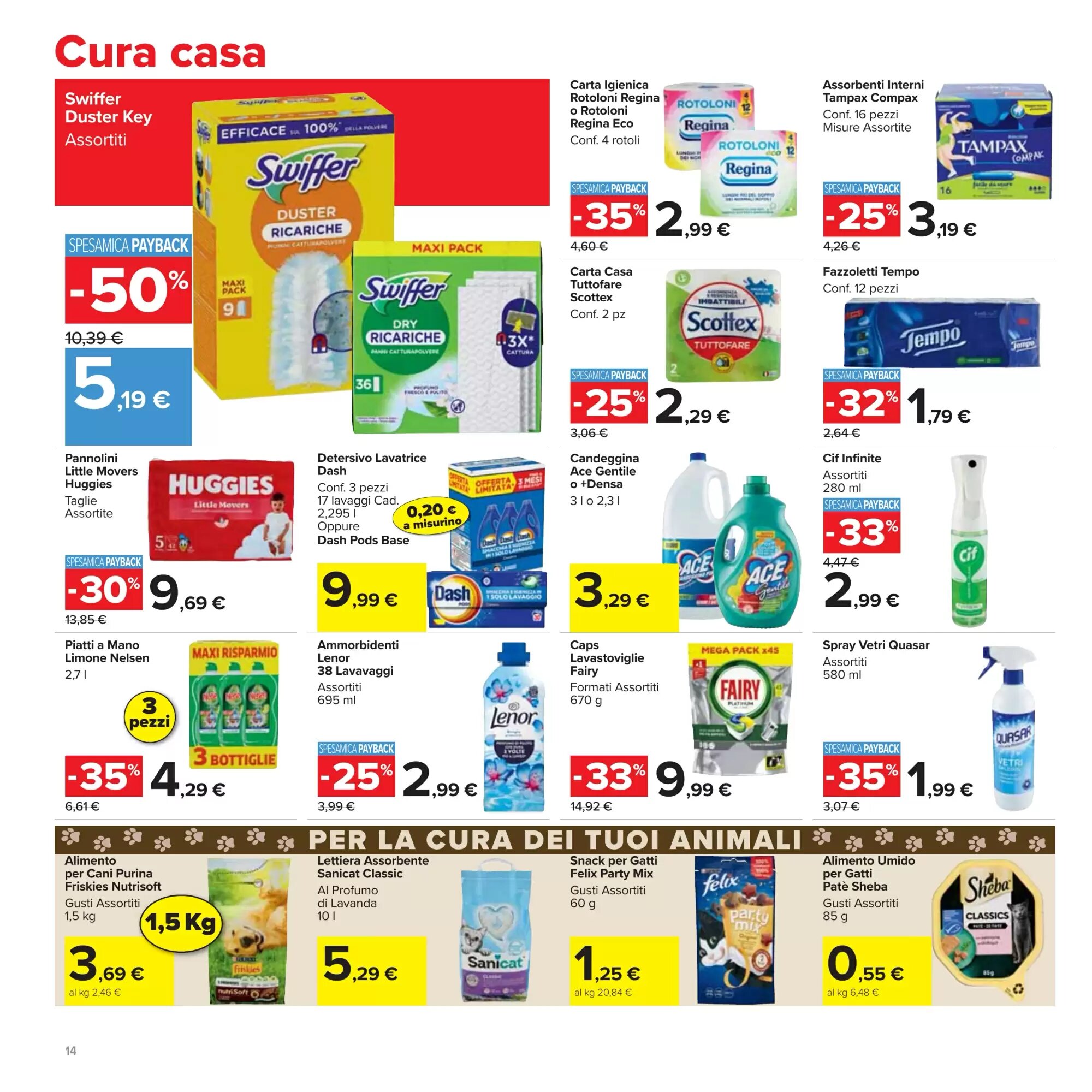 Volantino promozionale Carrefour Market  valide dal 24/07/2026 - Pagina 14.