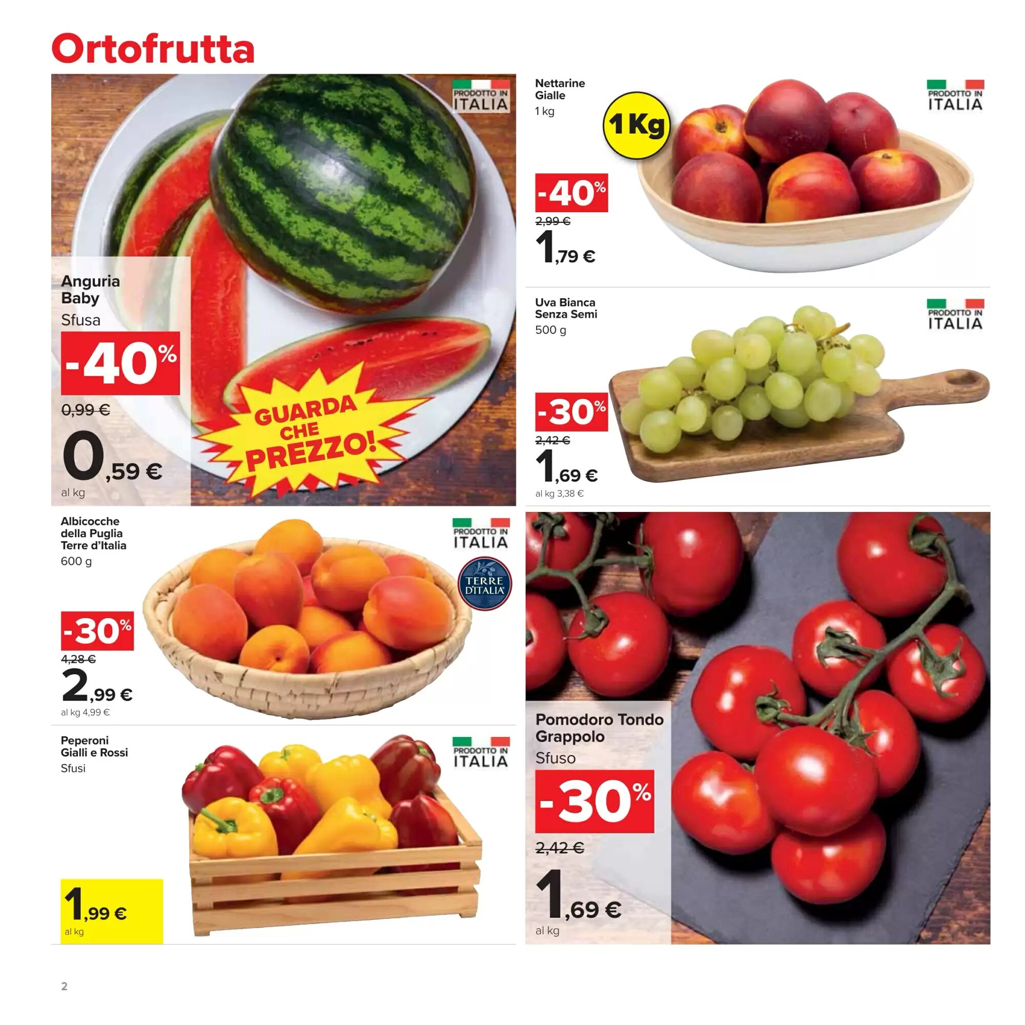 Volantino promozionale Carrefour Market  valide dal 24/07/2026 - Pagina 2.