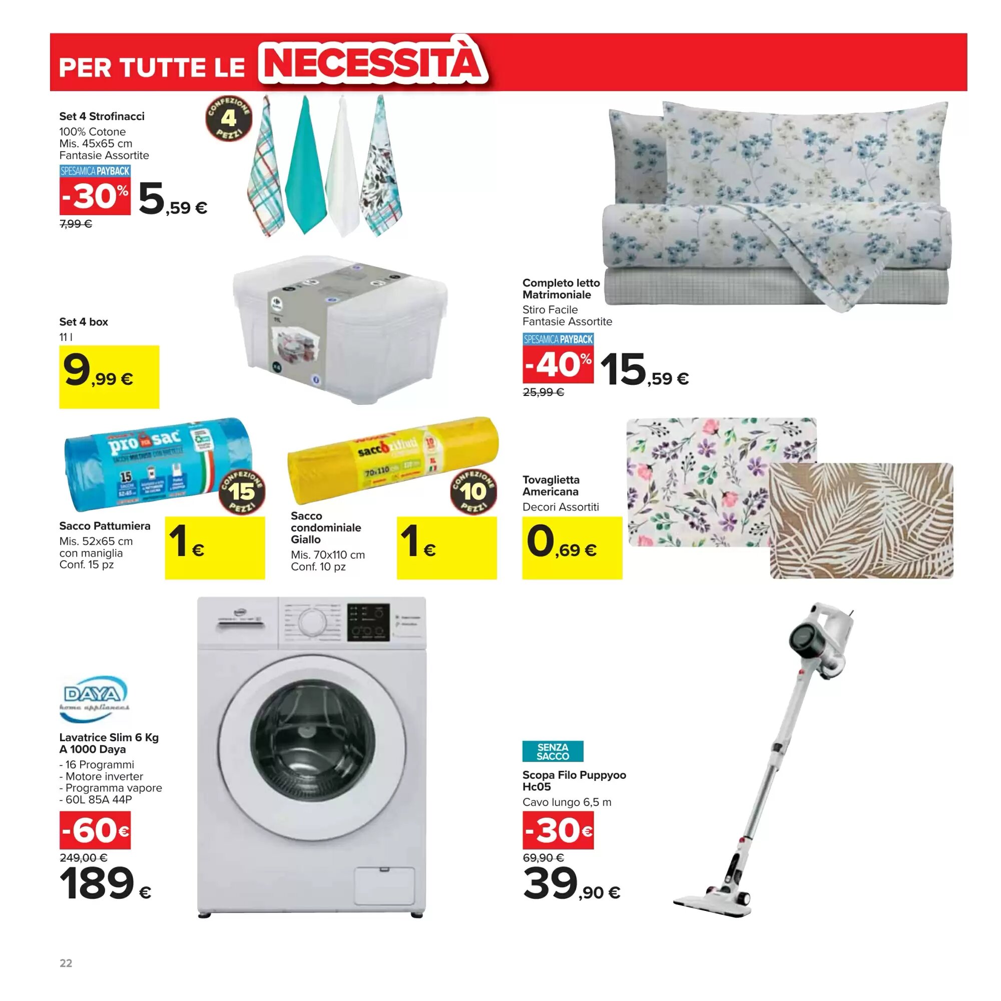 Volantino promozionale Carrefour Market  valide dal 24/07/2026 - Pagina 22.