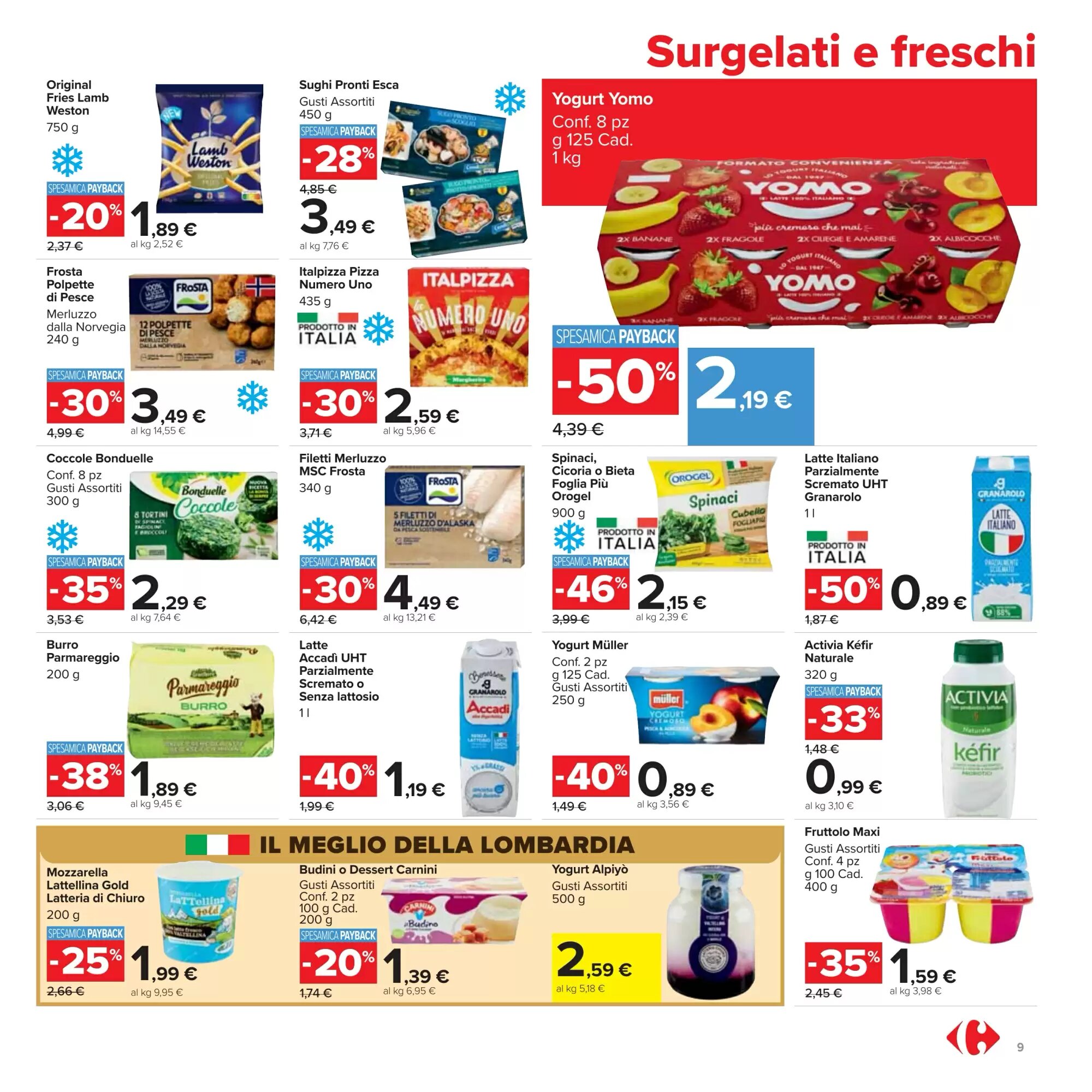 Volantino promozionale Carrefour Market  valide dal 24/07/2026 - Pagina 9.