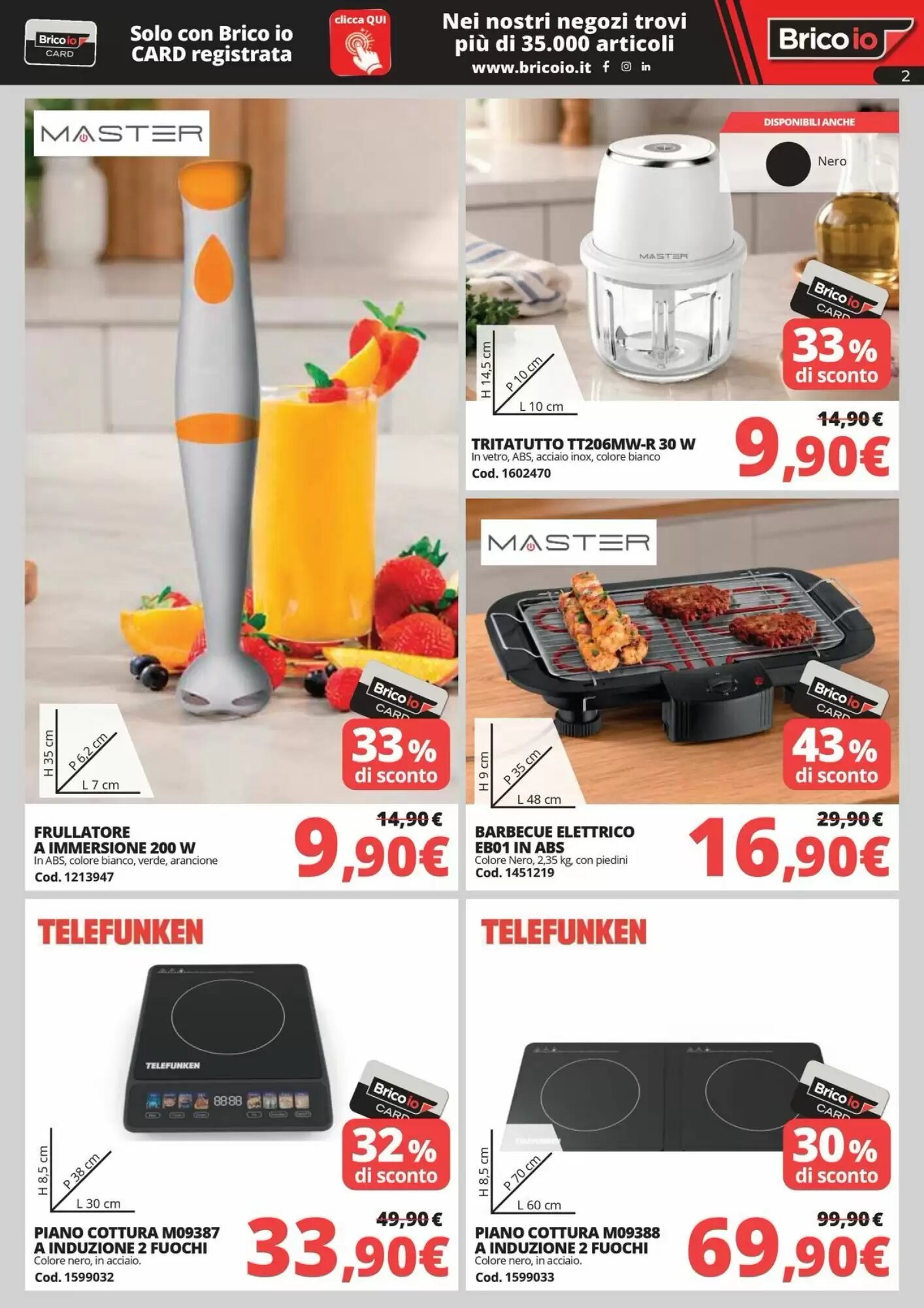 Volantino promozionale Brico Io  valide dal 26/07/2026 - Pagina 2.