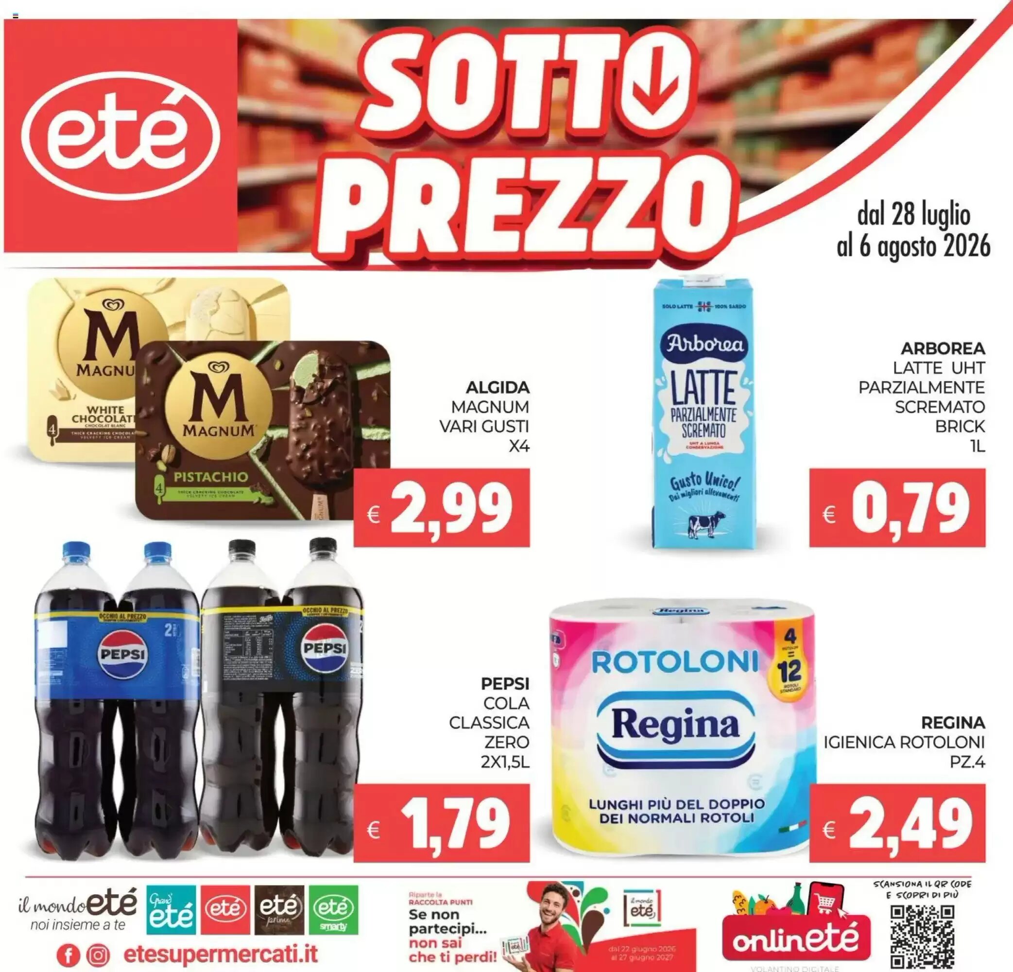 Volantino promozionale Eté valide dal 28/07/2026 - Pagina 1.