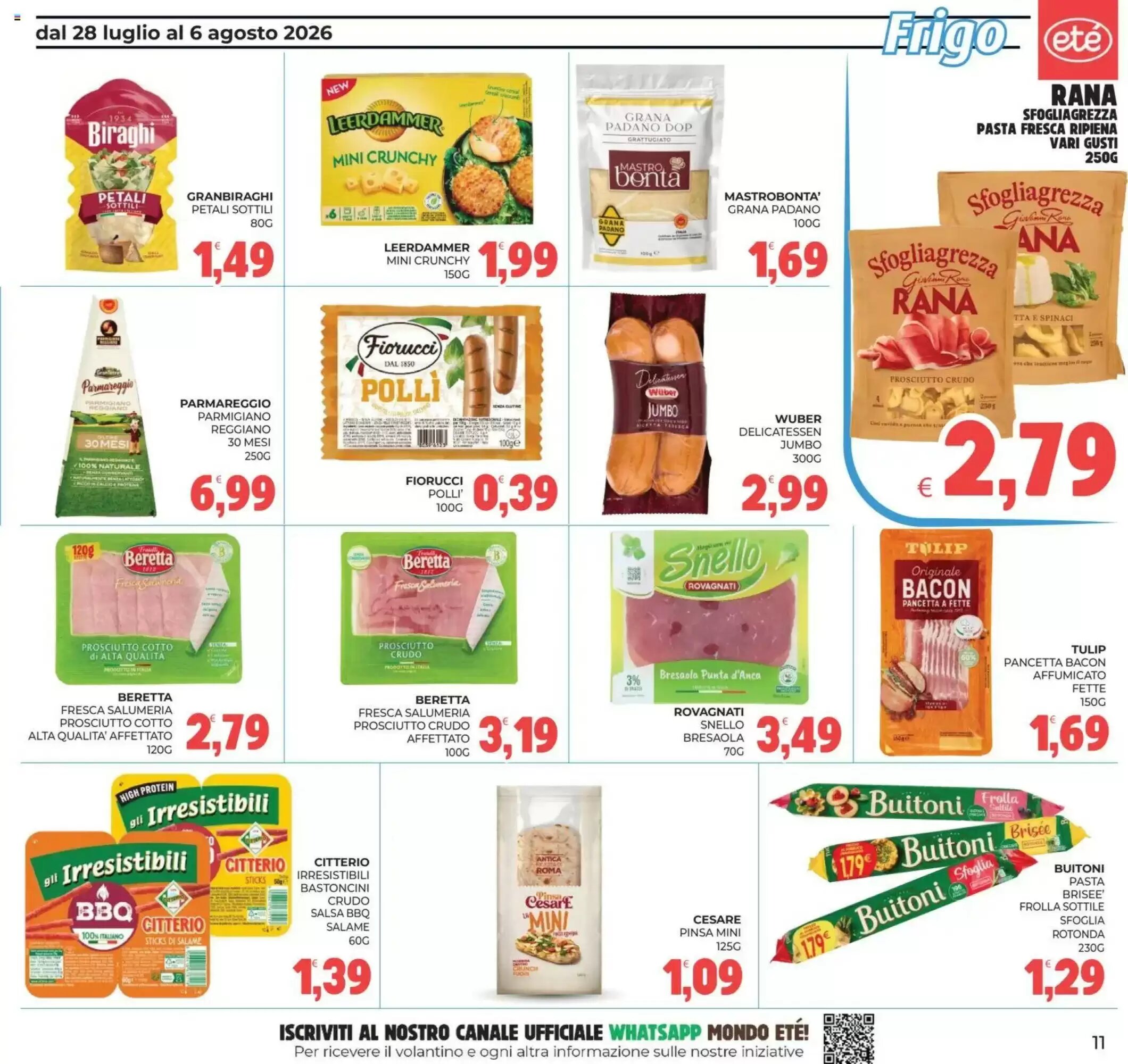 Volantino promozionale Eté  valide dal 28/07/2026 - Pagina 11.