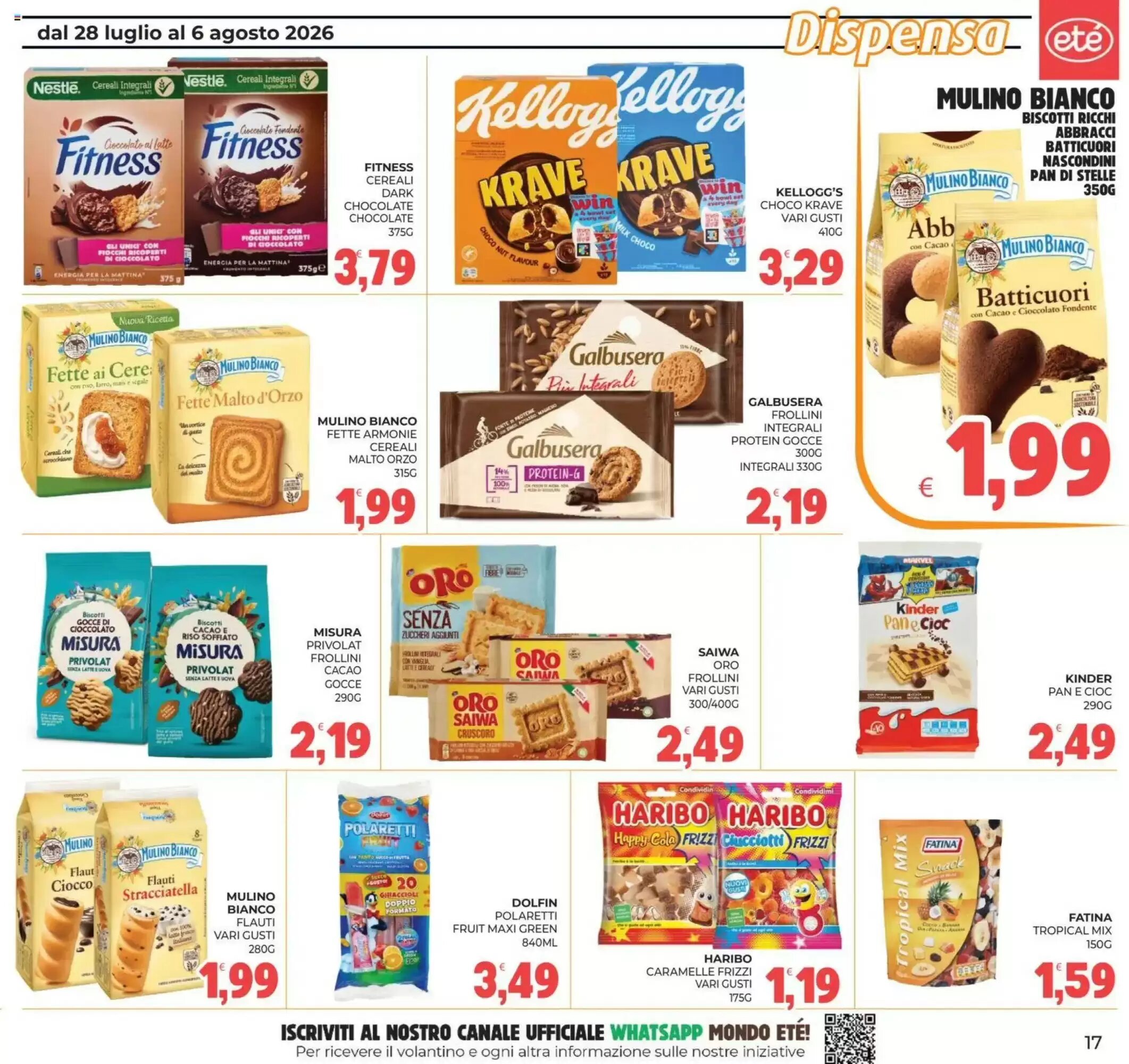 Volantino promozionale Eté  valide dal 28/07/2026 - Pagina 17.