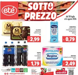 Volantino promozionale Eté valide dal 28/07/2026