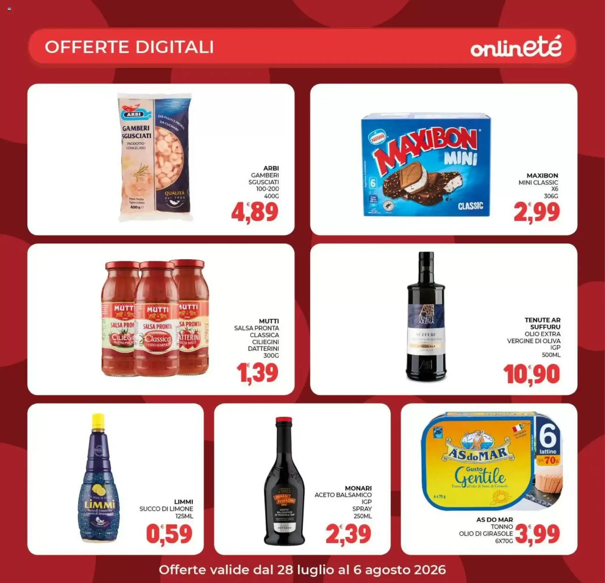 Volantino promozionale Eté  valide dal 28/07/2026 - Pagina 26.
