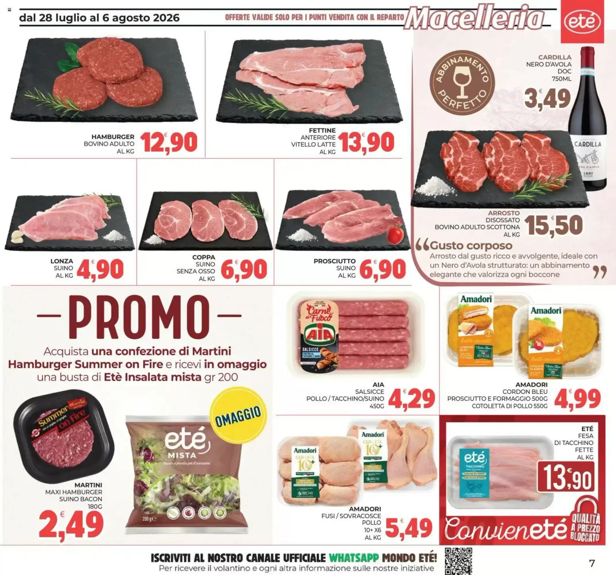 Volantino promozionale Eté  valide dal 28/07/2026 - Pagina 7.